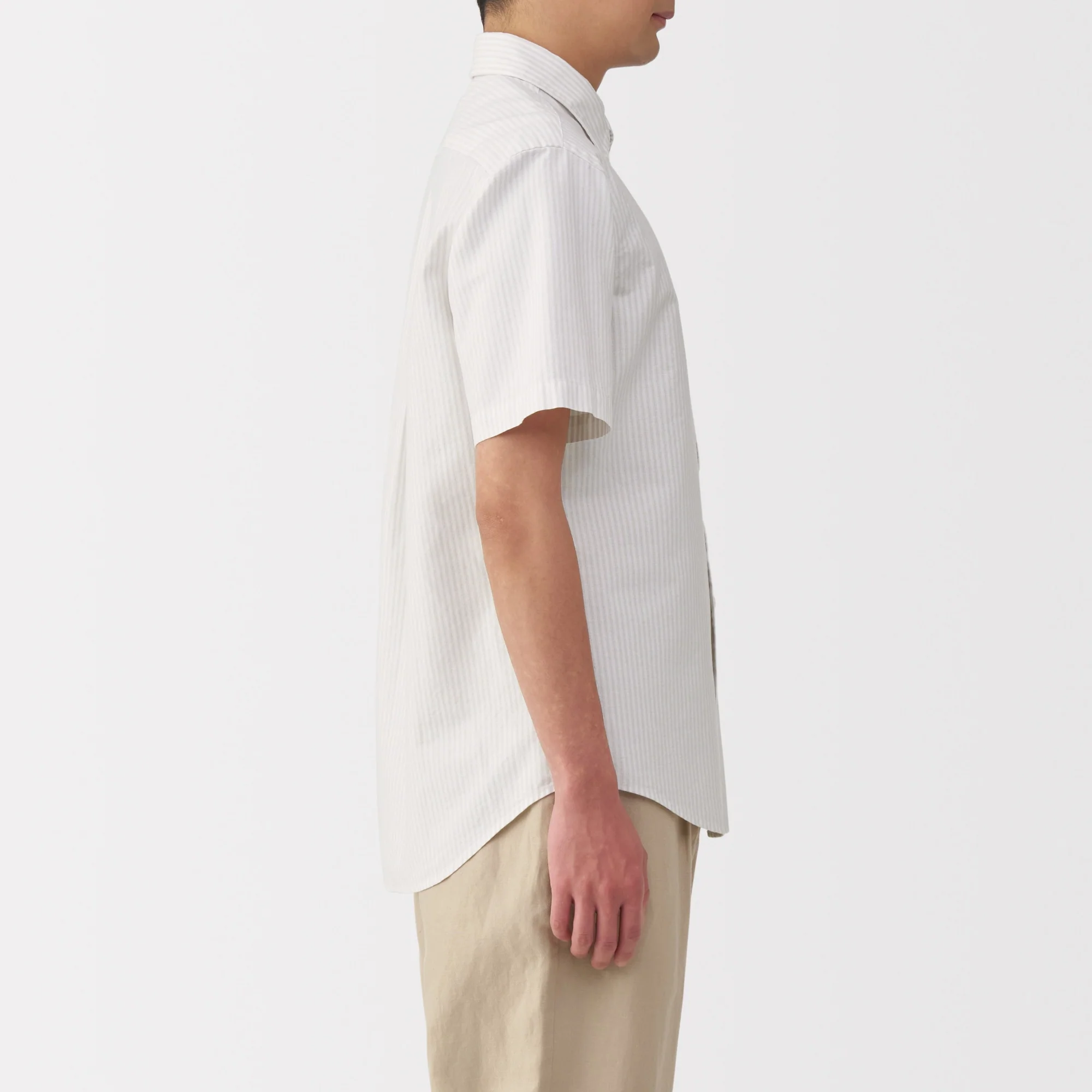 Men's Washed Oxford Shirt - Image 29