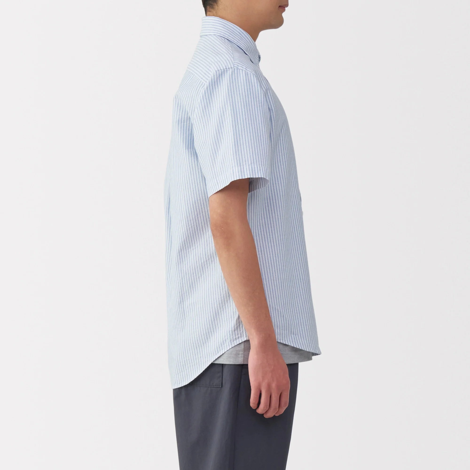 Men's Washed Oxford Shirt - Image 37