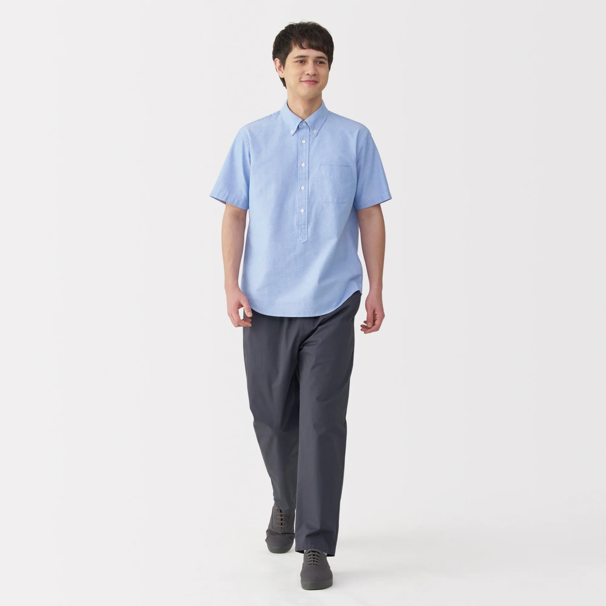 Men's Washed Oxford Pullover Shirt - Image 20