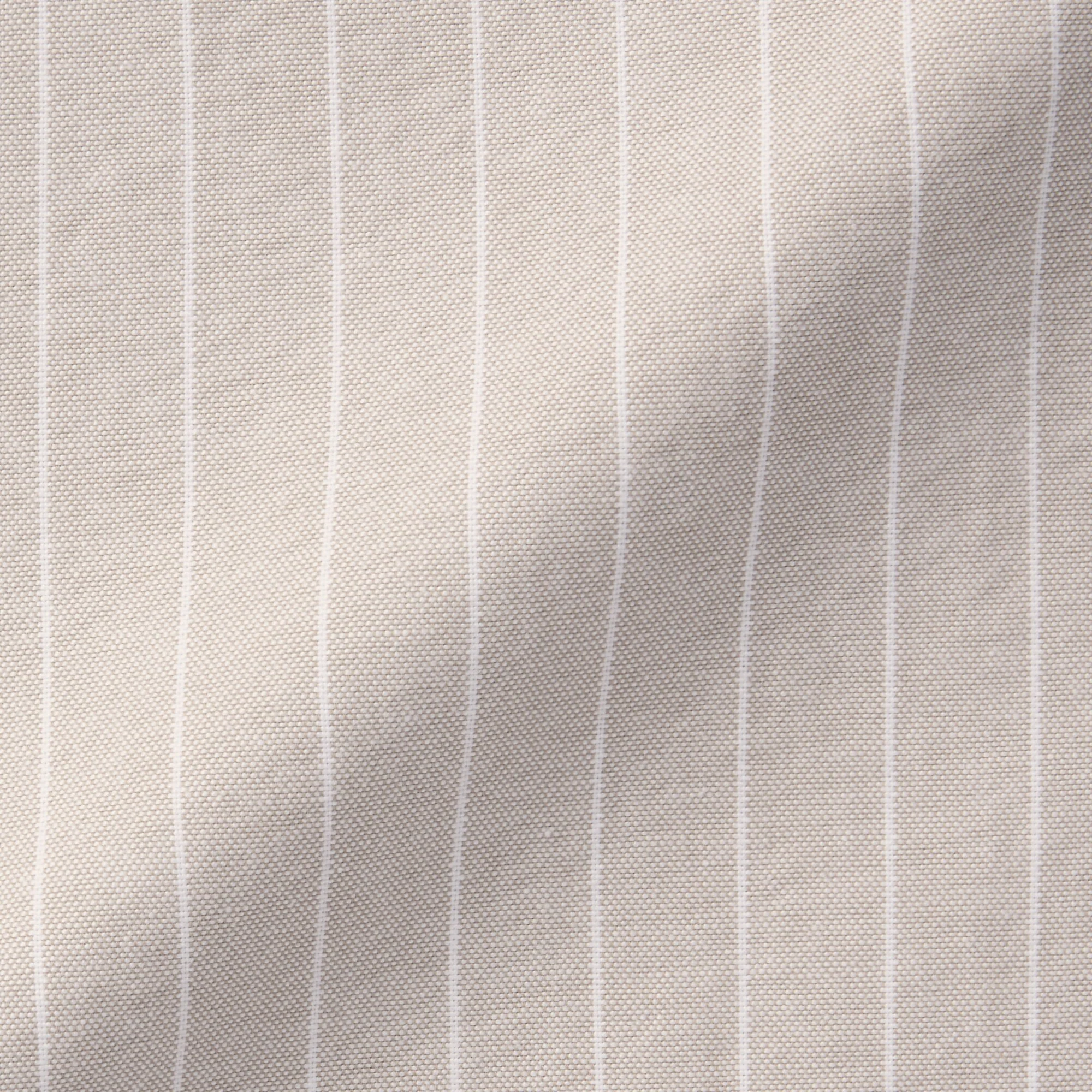 Men's Washed Oxford Stand Collar Long Sleeve Shirt - Image 41