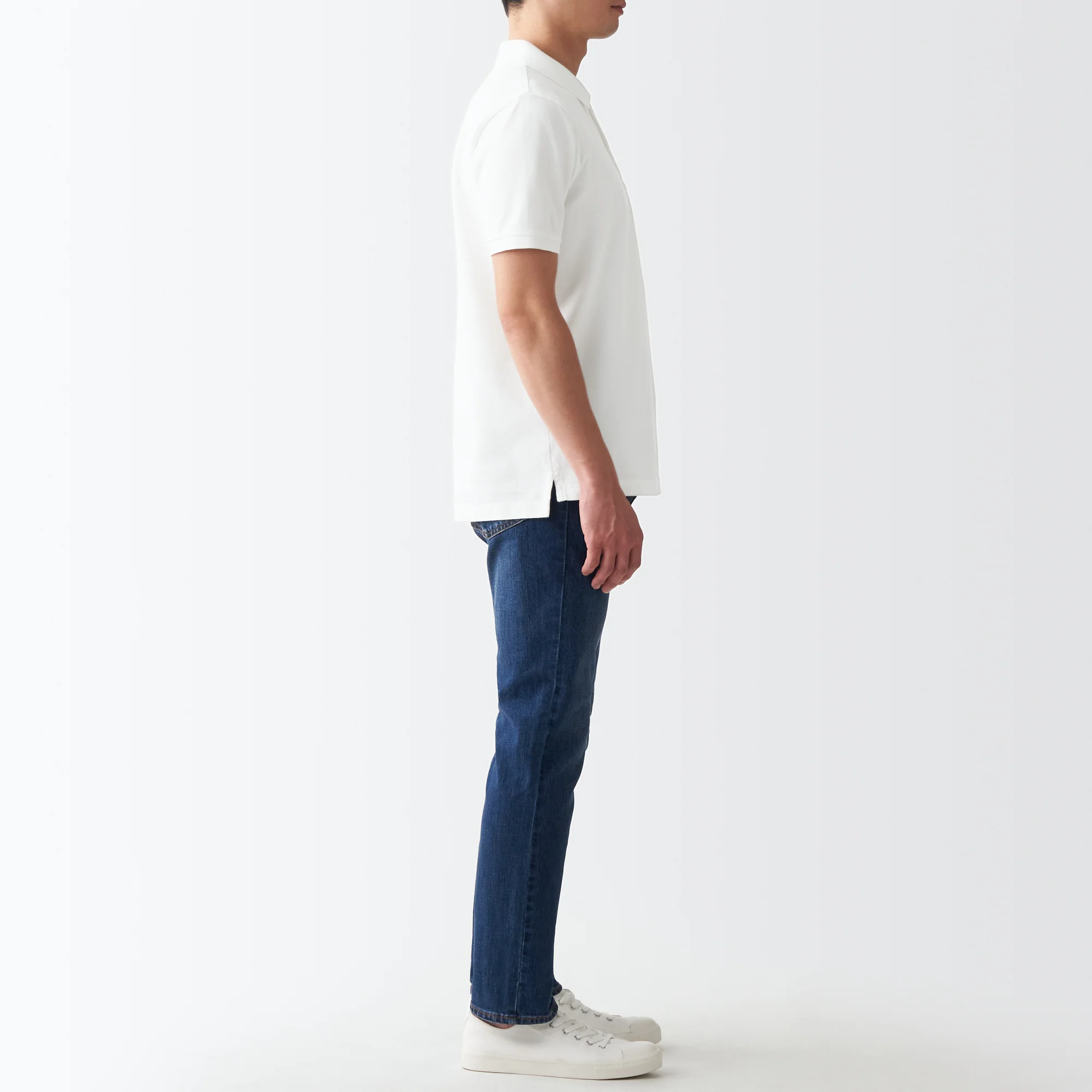Men's Washed Pique Polo Shirt - Image 13