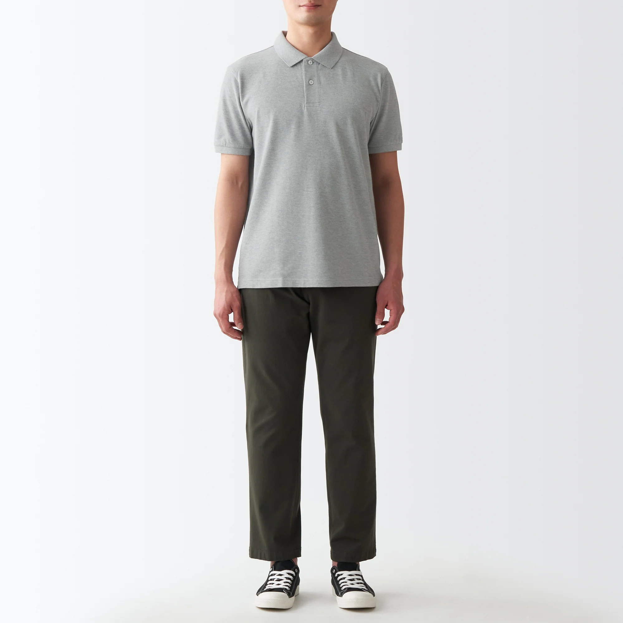 Men's Washed Pique Polo Shirt - Image 21