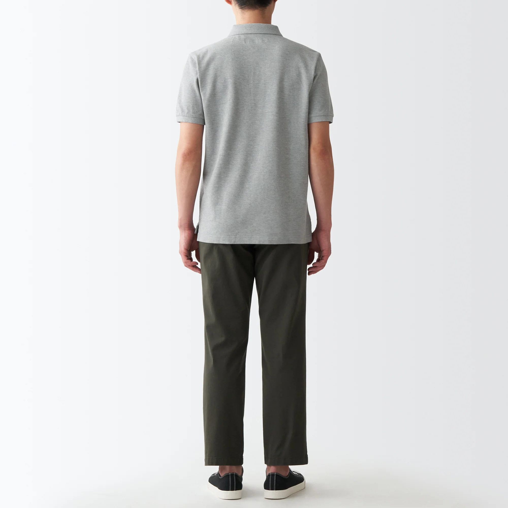 Men's Washed Pique Polo Shirt - Image 23
