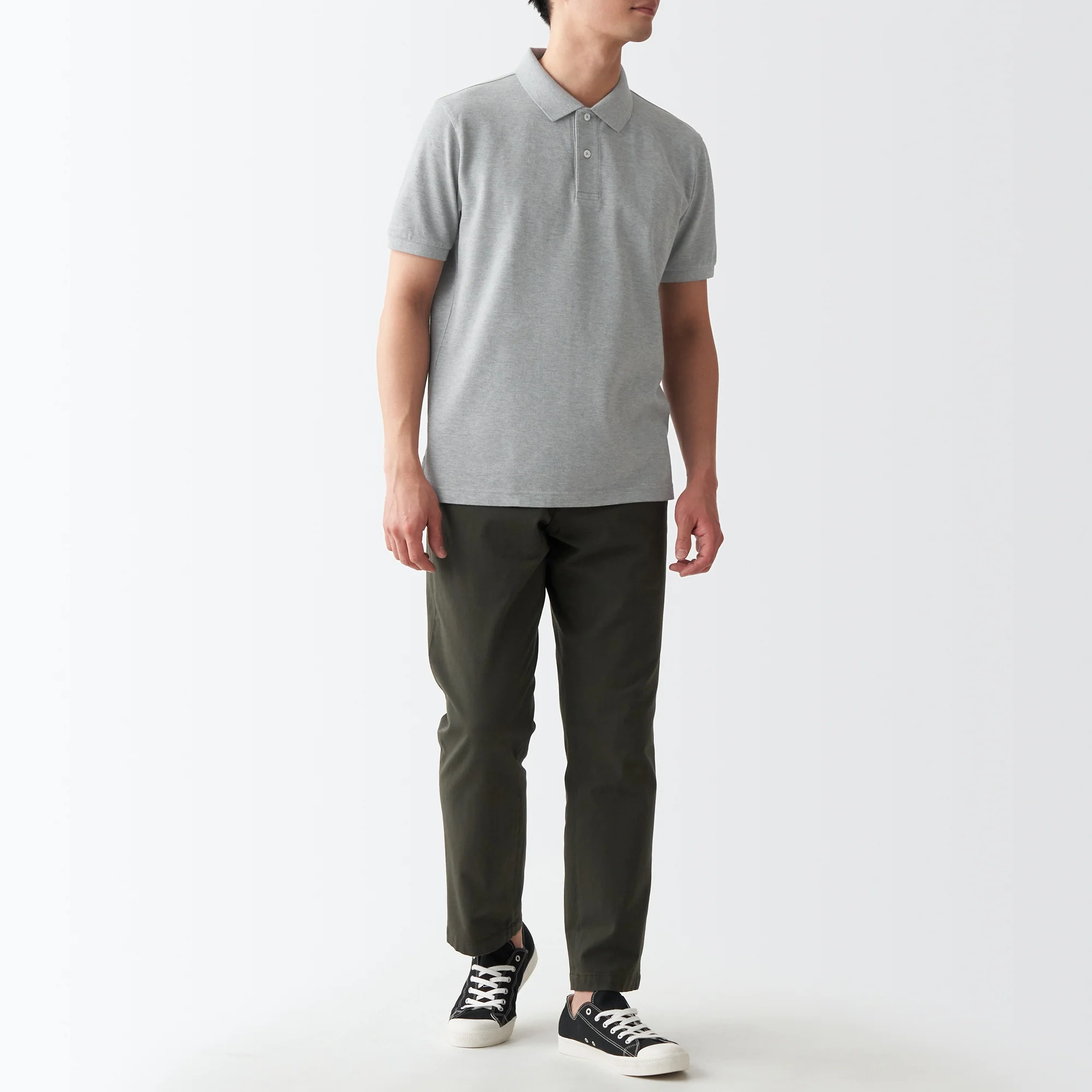 Men's Washed Pique Polo Shirt - Image 24