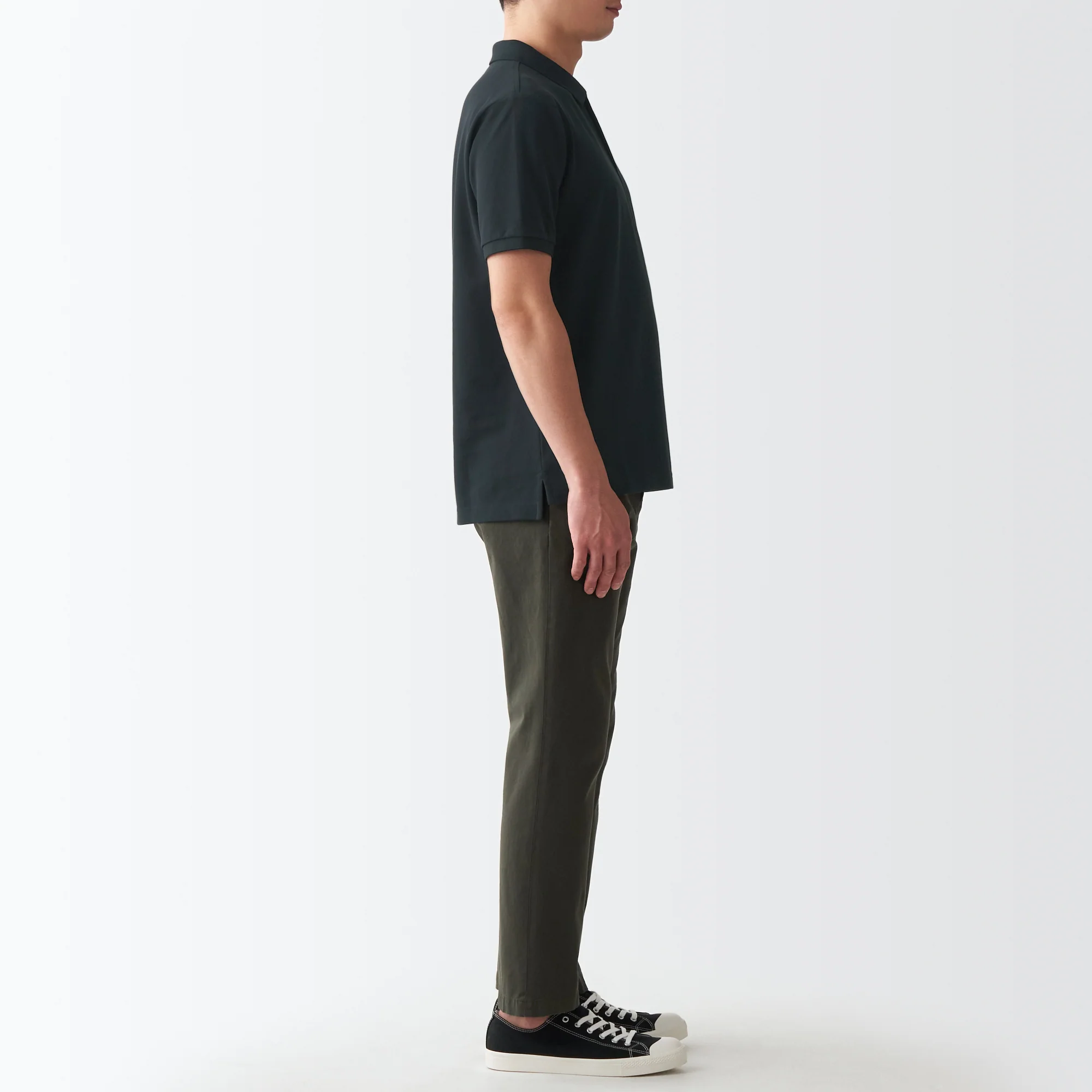 Men's Washed Pique Polo Shirt - Image 31