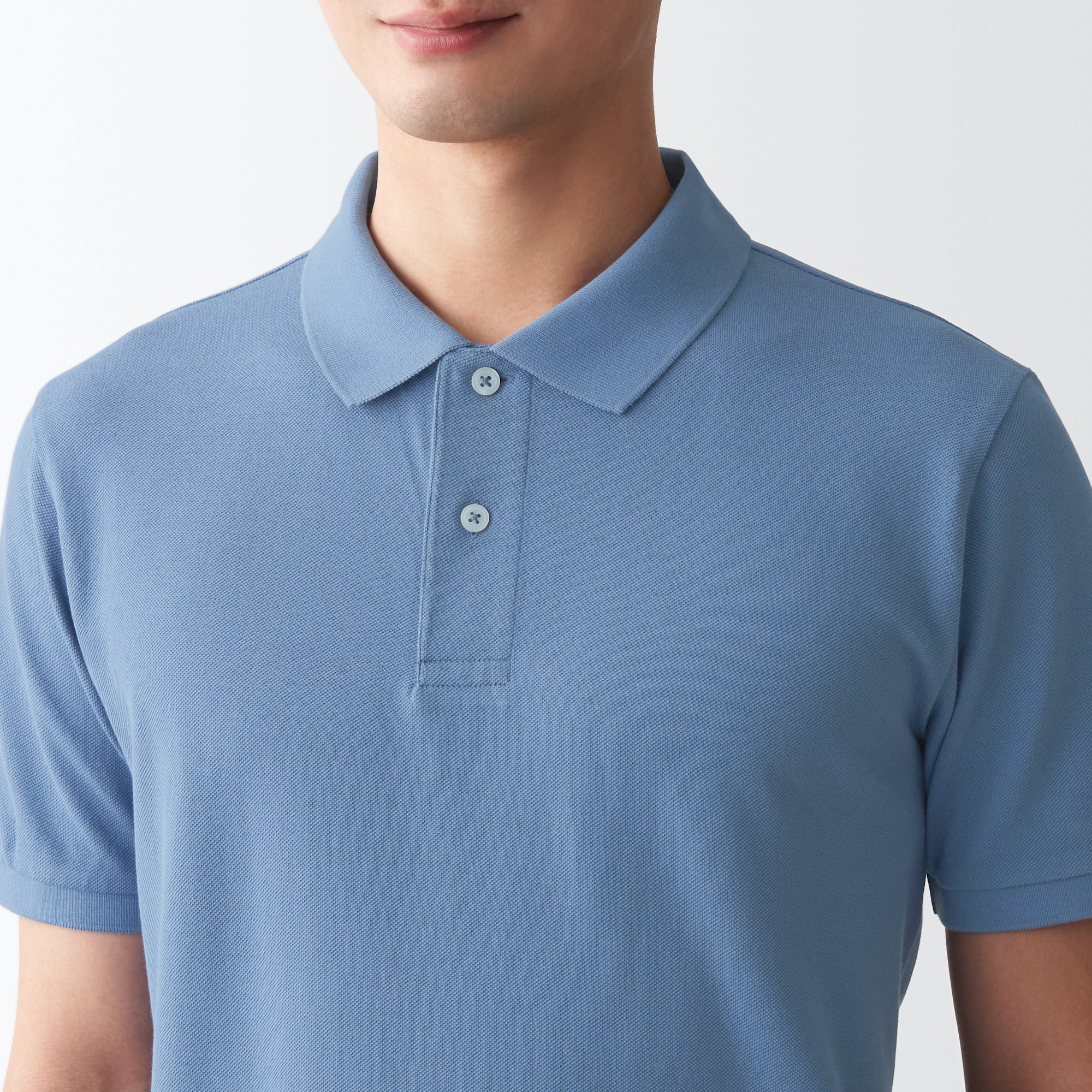 Men's Washed Pique Polo Shirt - Image 43