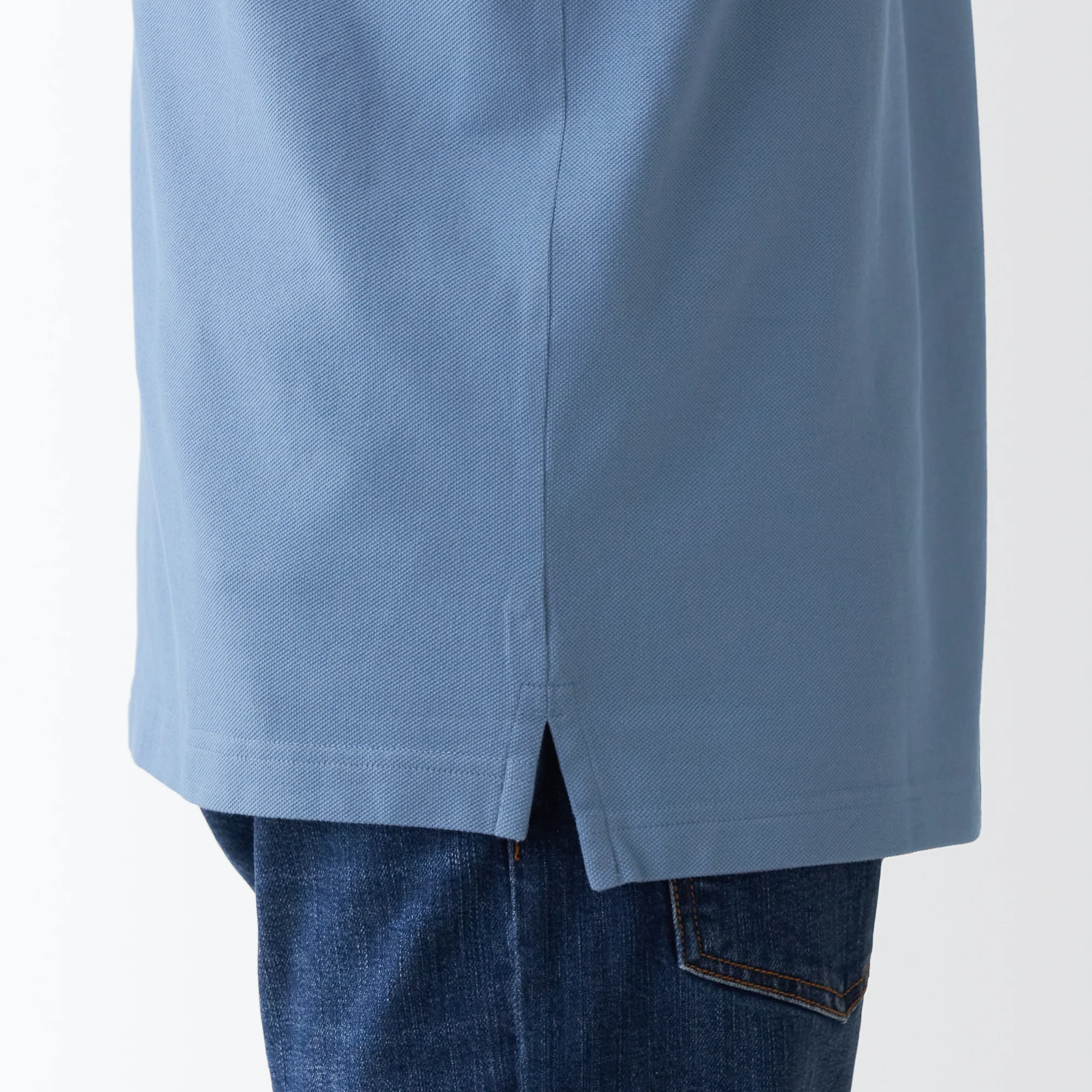 Men's Washed Pique Polo Shirt - Image 44