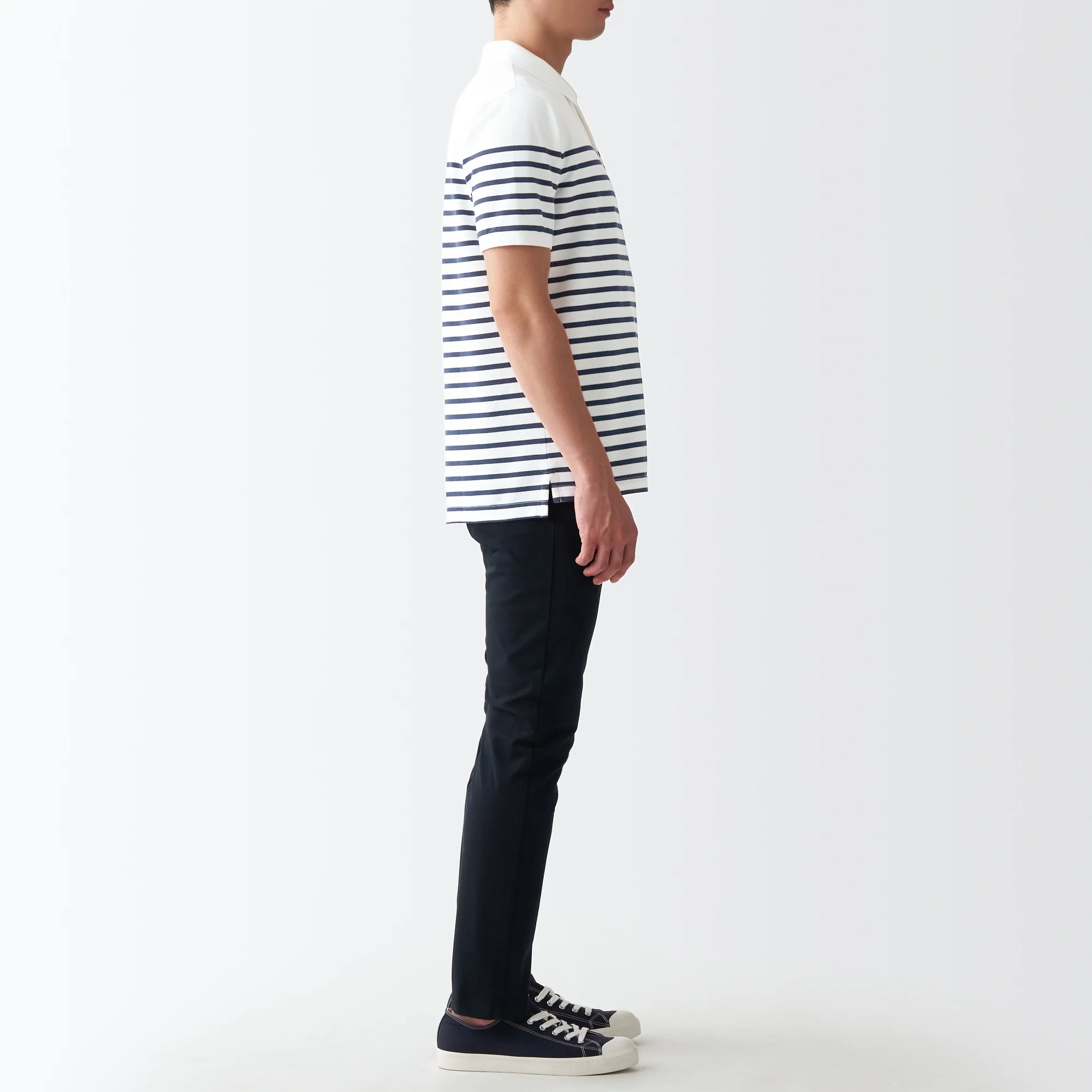 Men's Washed Pique Polo Shirt - Image 13