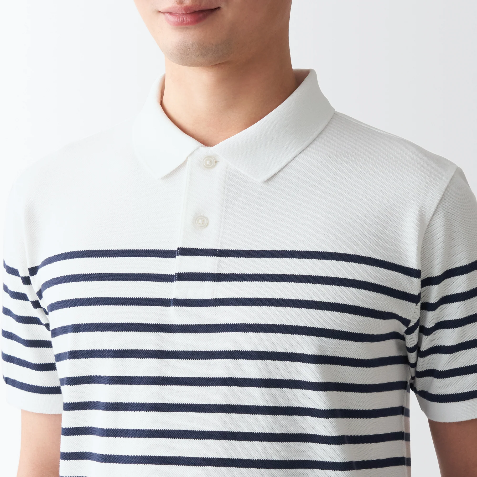 Men's Washed Pique Polo Shirt - Image 17