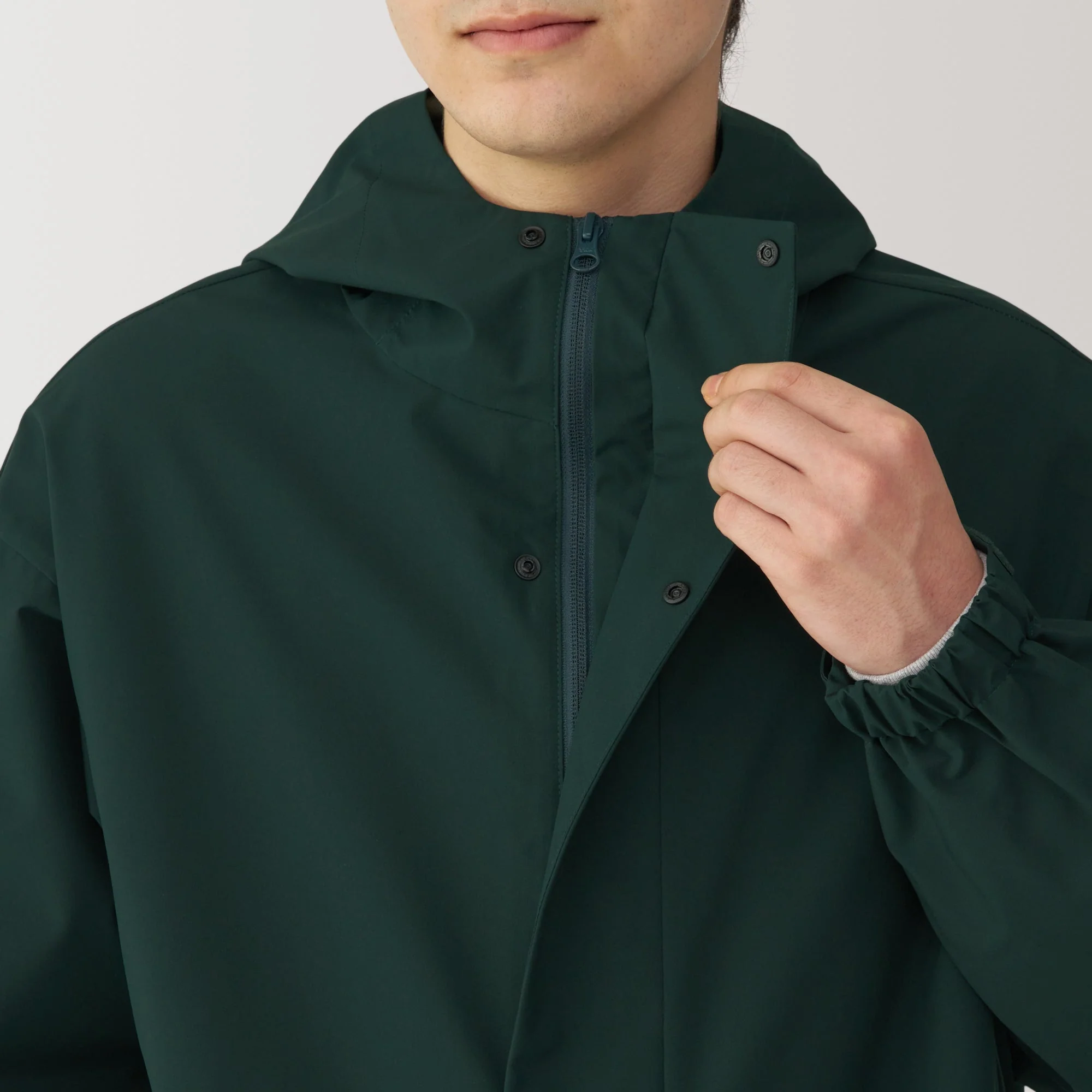 Men's Water Repellent Hooded Coat - Image 8