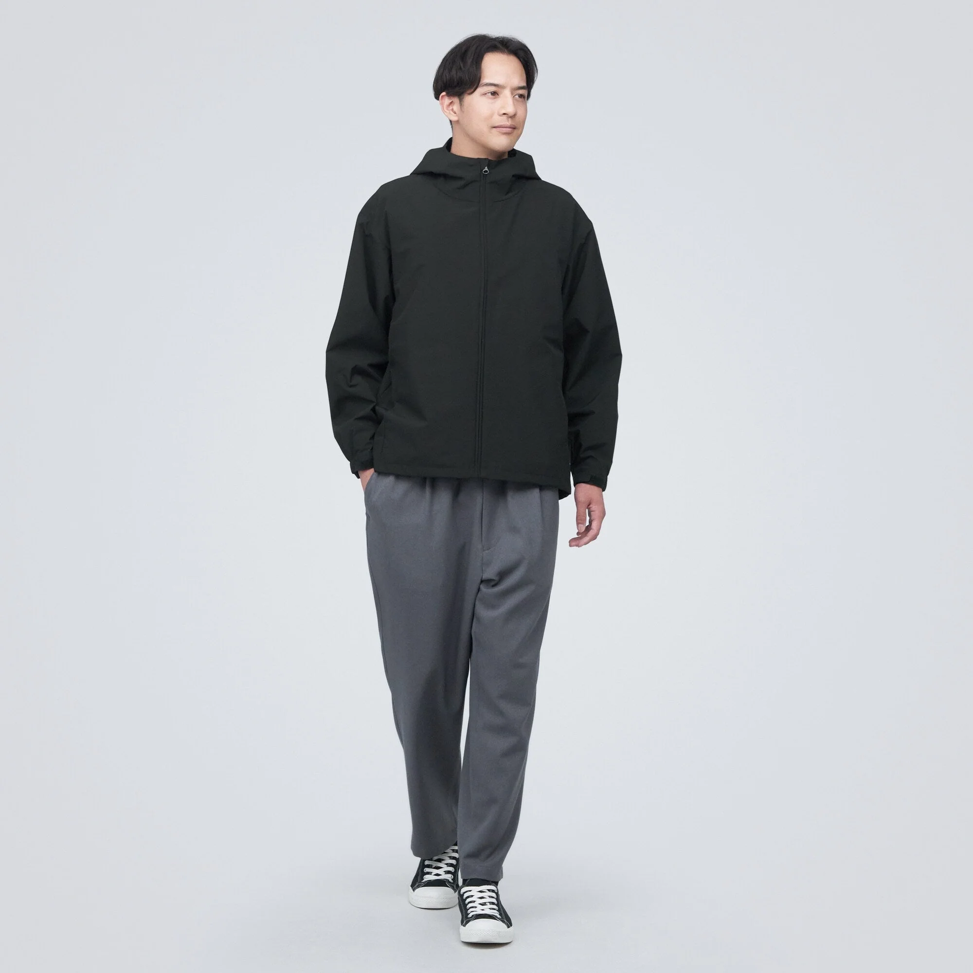 Men's Water Repellent Hooded Jacket - Image 34