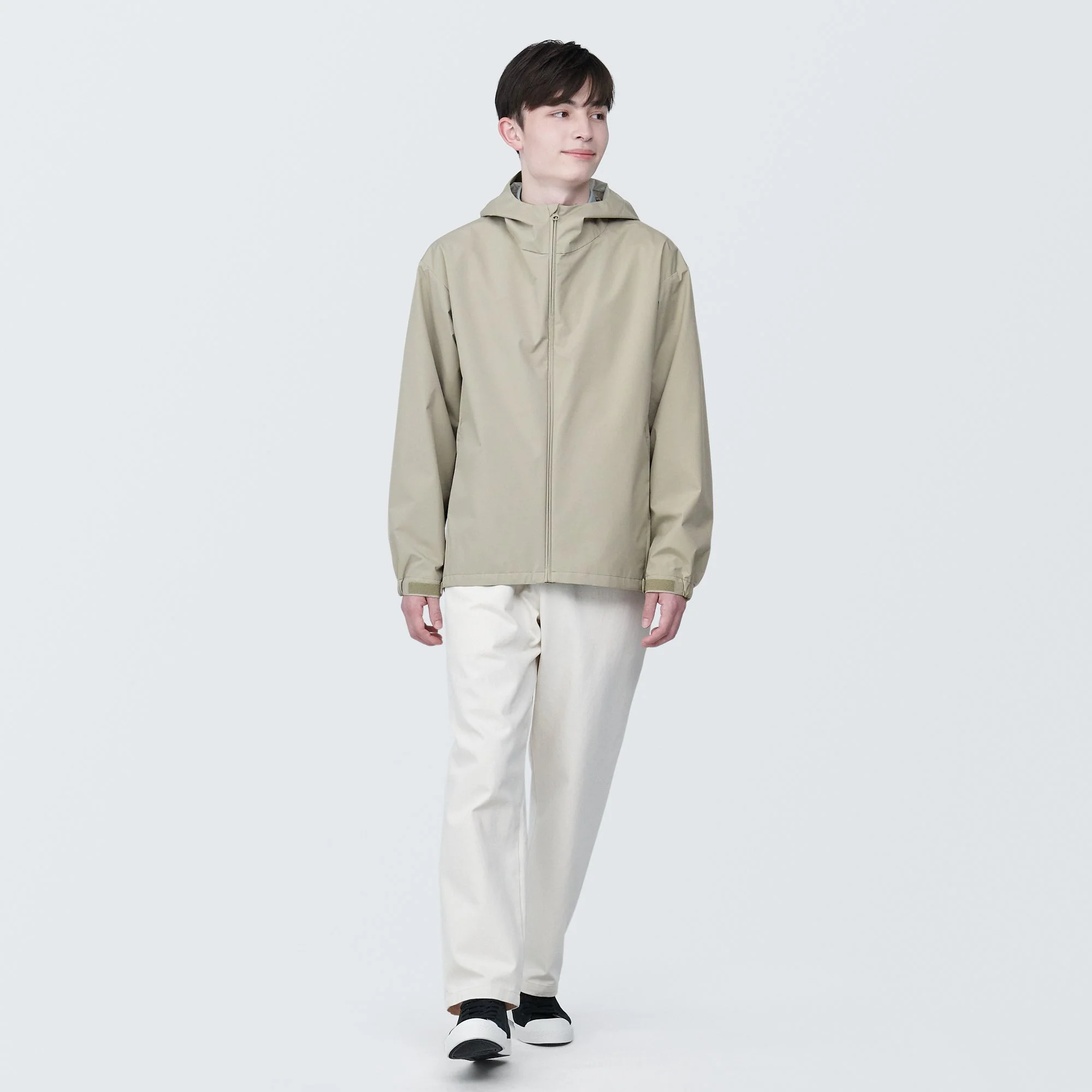 Men's Water Repellent Hooded Jacket - Image 4