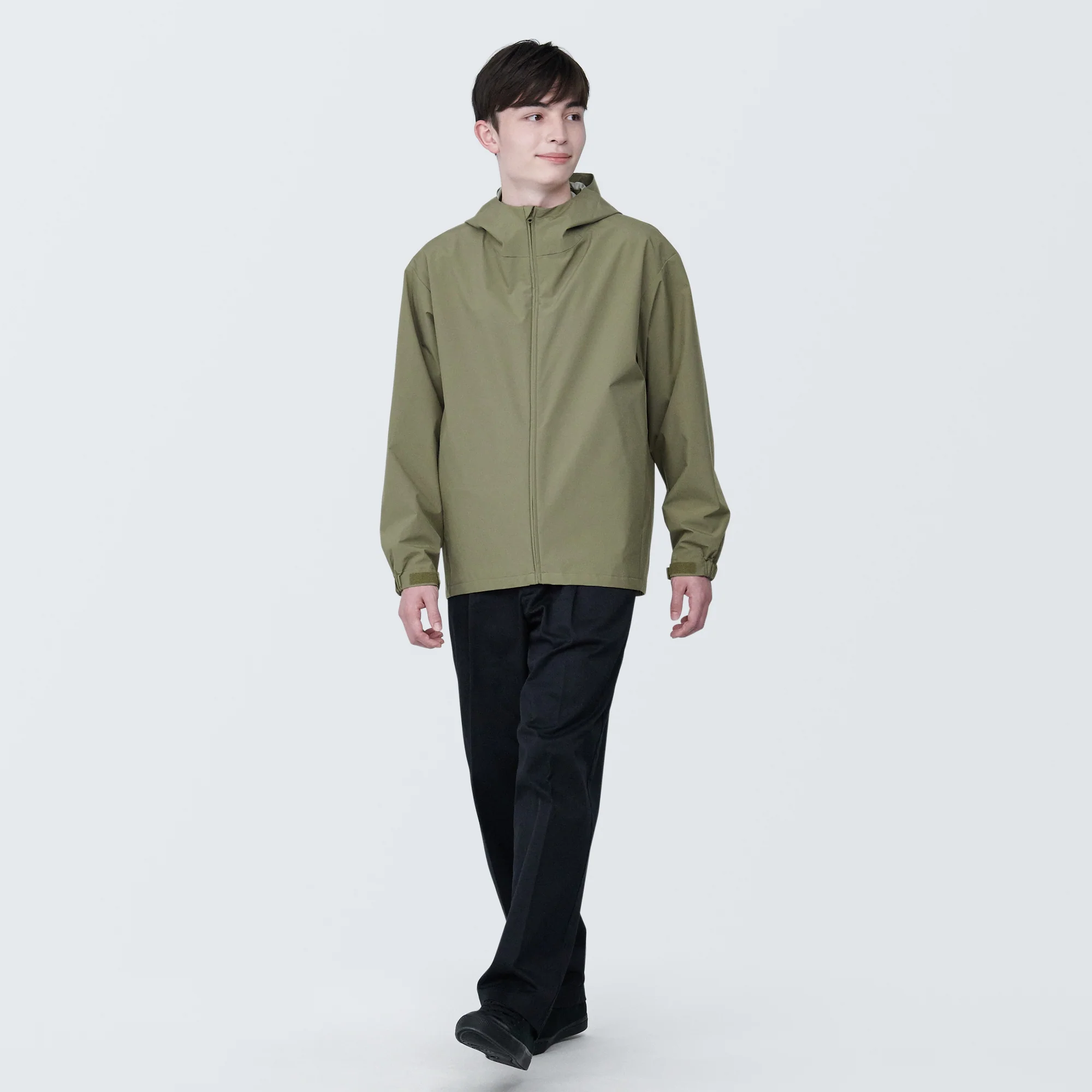 Men's Water Repellent Hooded Jacket - Image 44