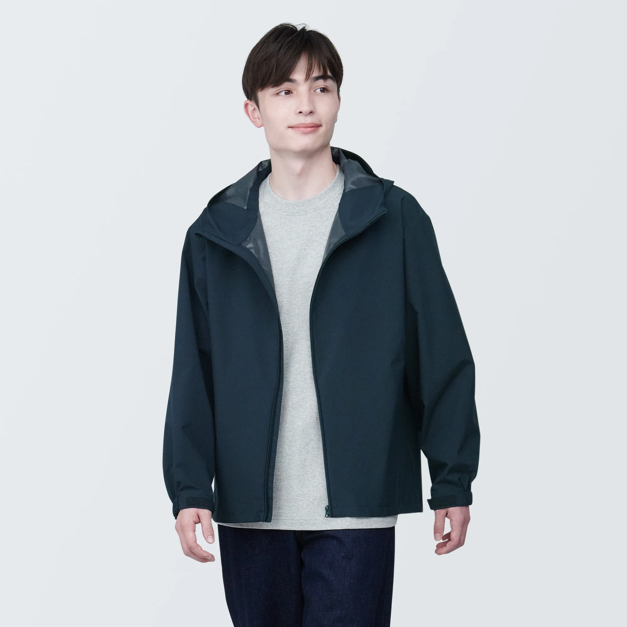 Men's Water Repellent Hooded Jacket - Image 53