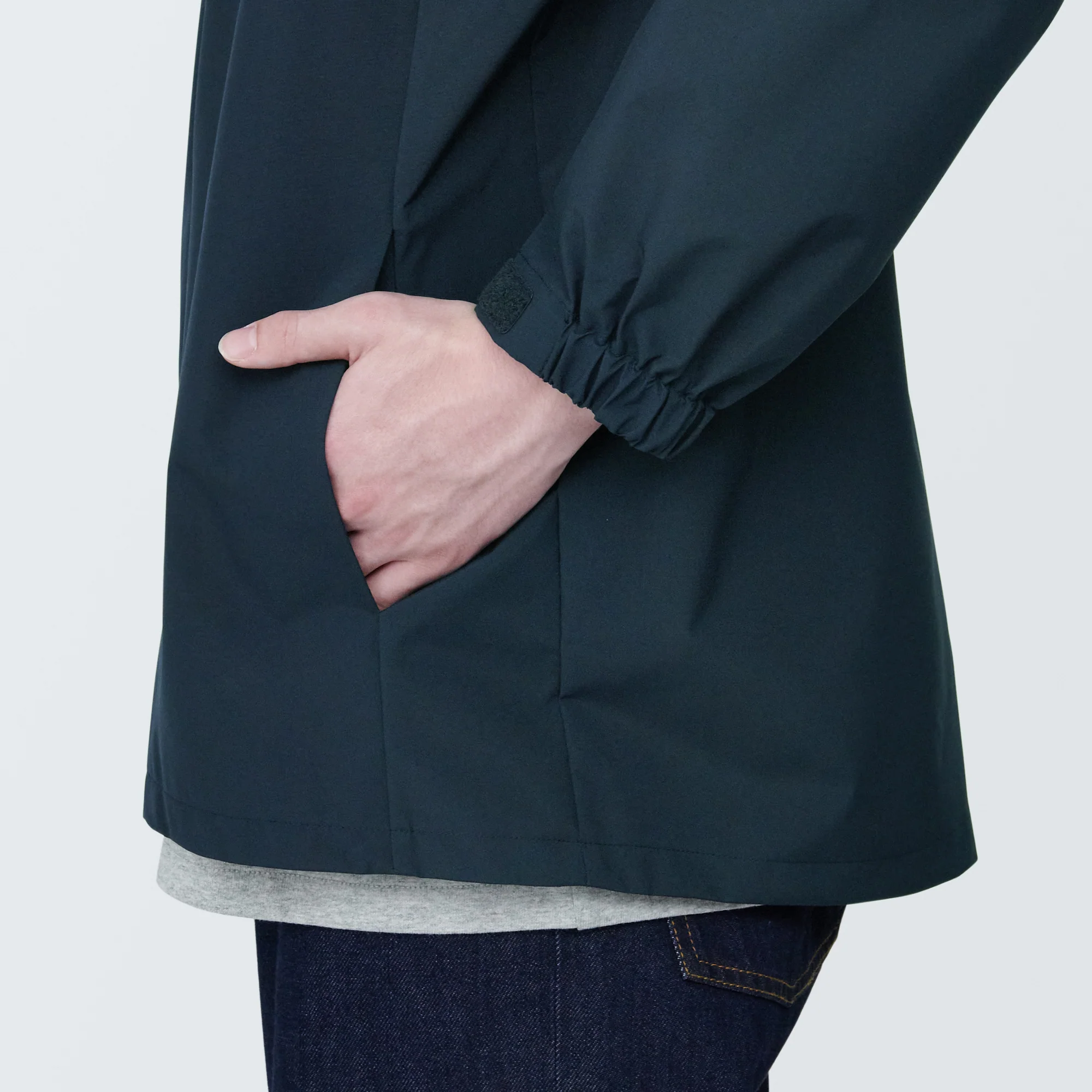 Men's Water Repellent Hooded Jacket - Image 58