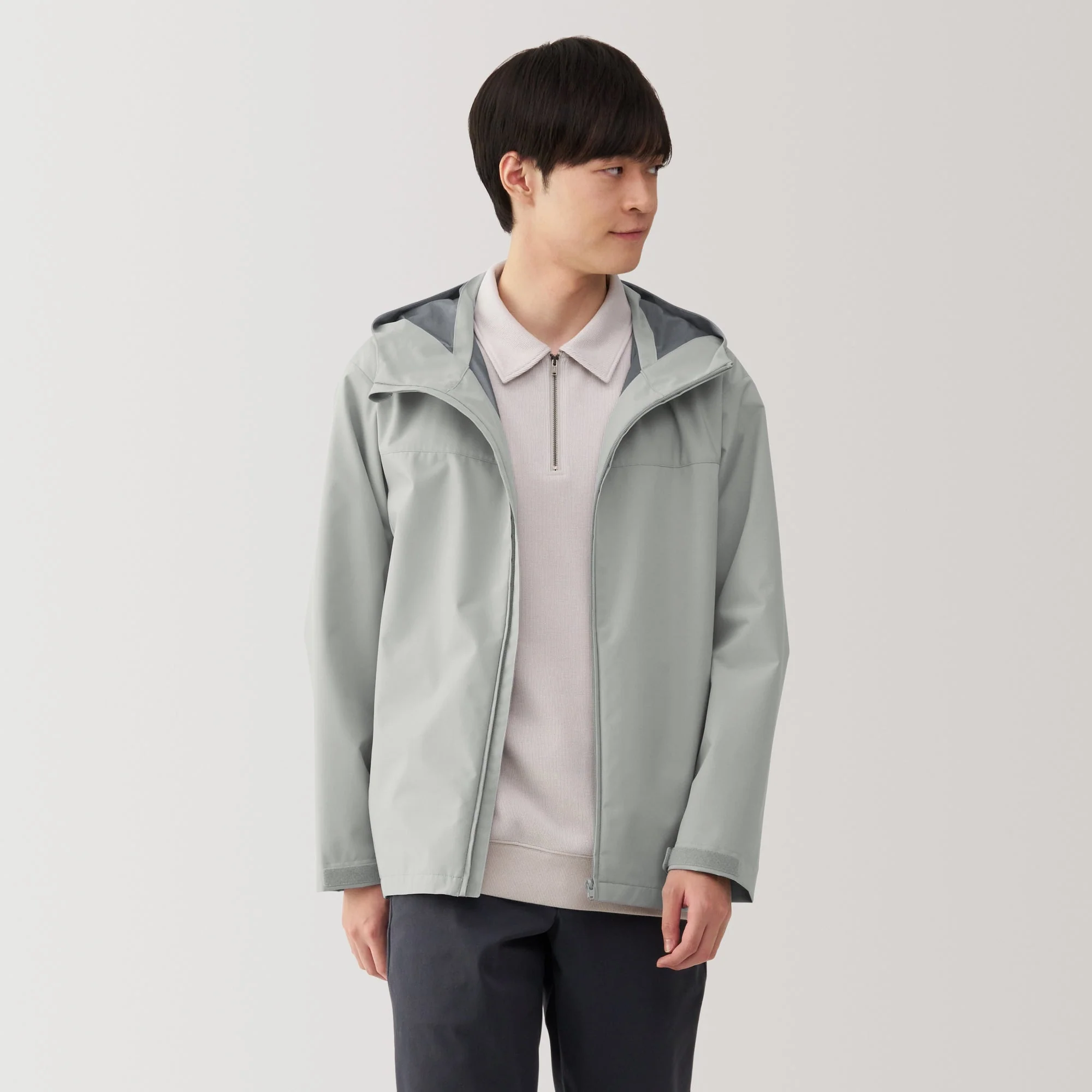 Men's Water Repellent Hooded Jacket - Image 33