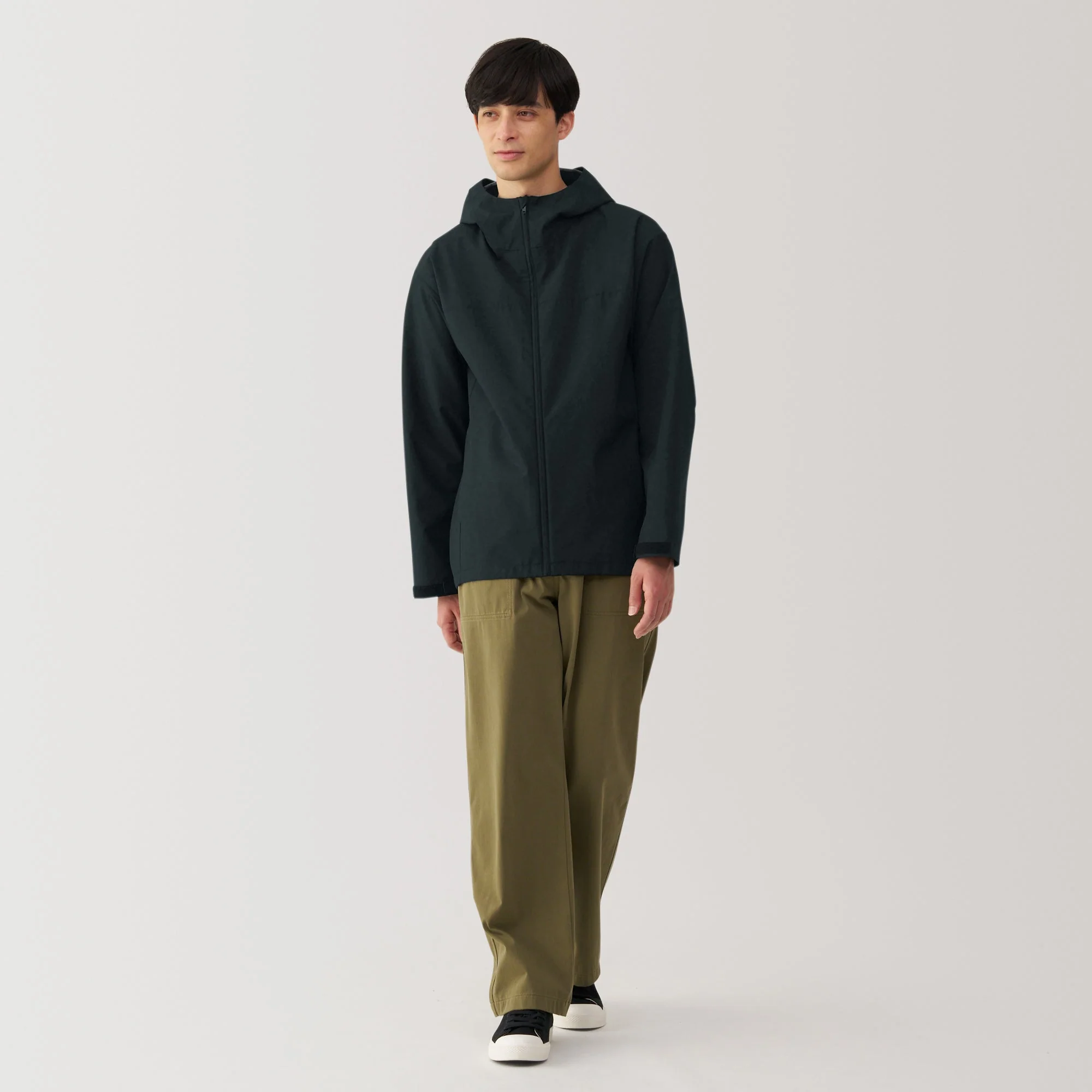 Men's Water Repellent Hooded Jacket - Image 4