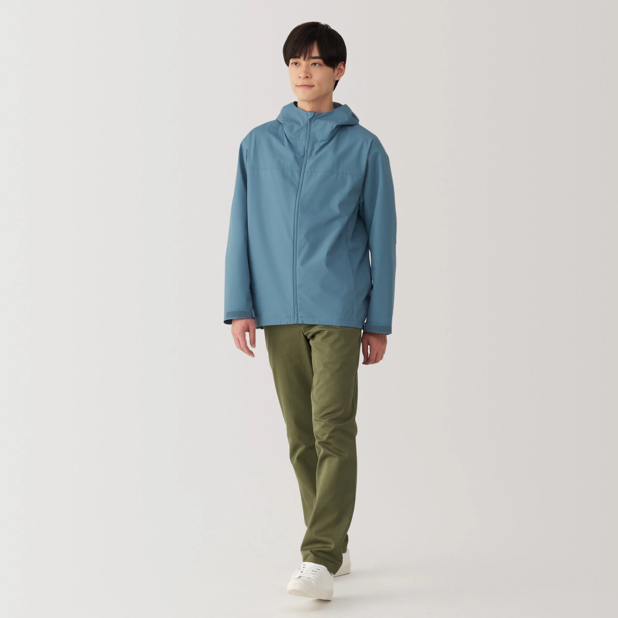 Men's Water Repellent Hooded Jacket - Image 44