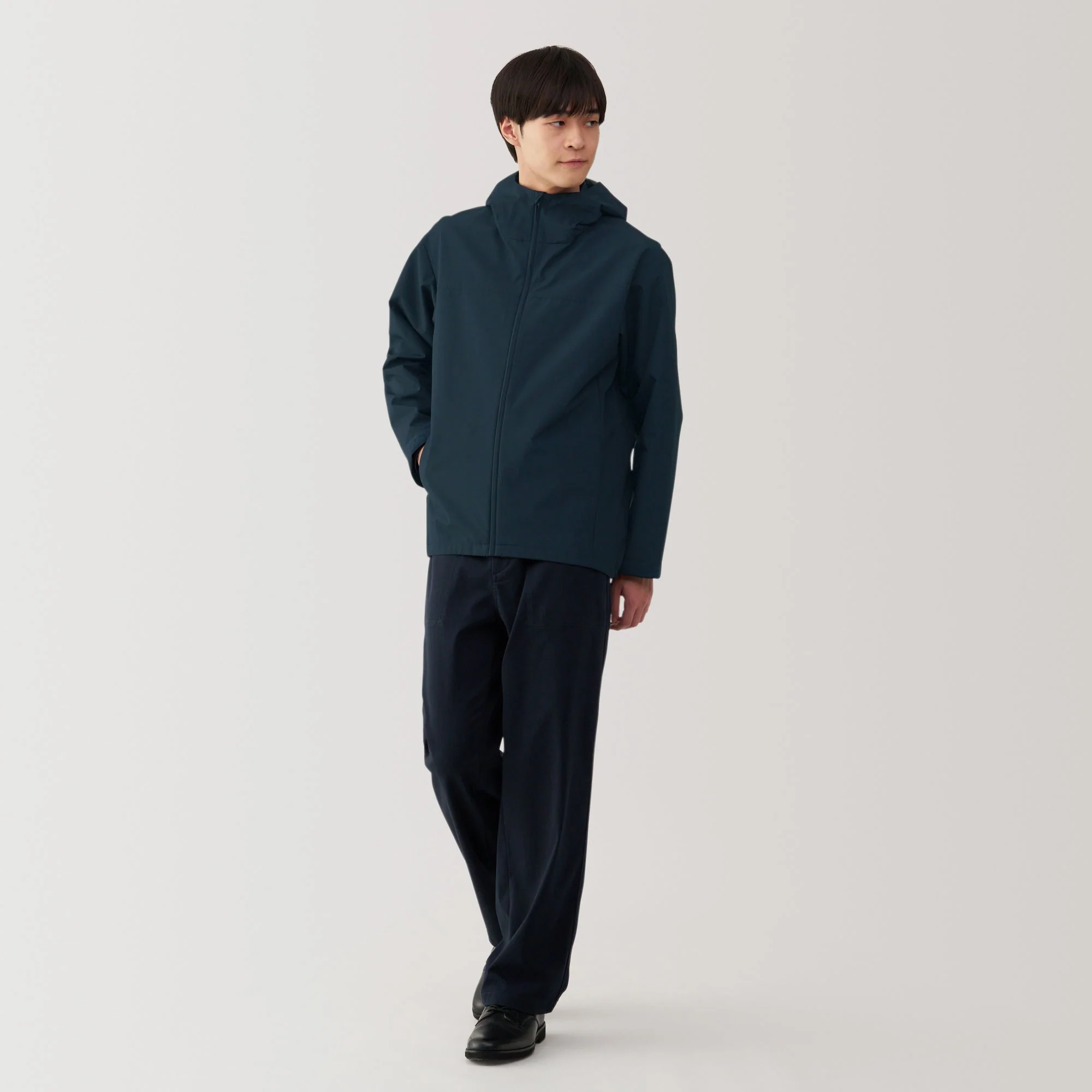 Men's Water Repellent Hooded Jacket - Image 54