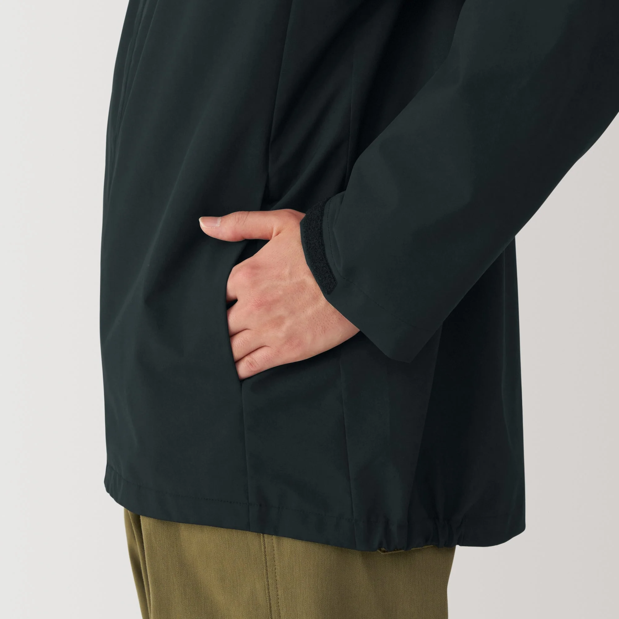 Men's Water Repellent Hooded Jacket - Image 8
