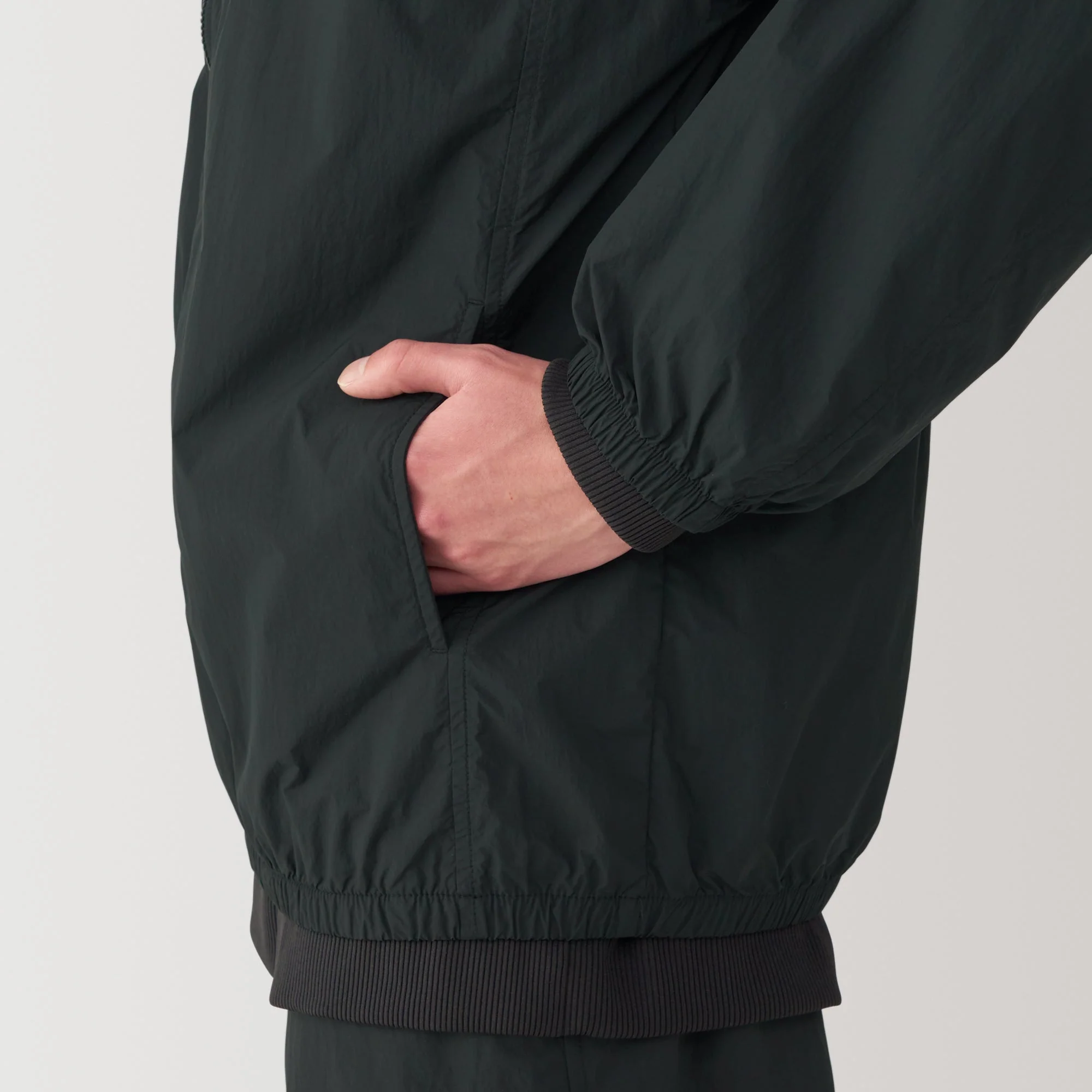 Men's Water Repellent Nylon Packable Windbreaker - Image 26