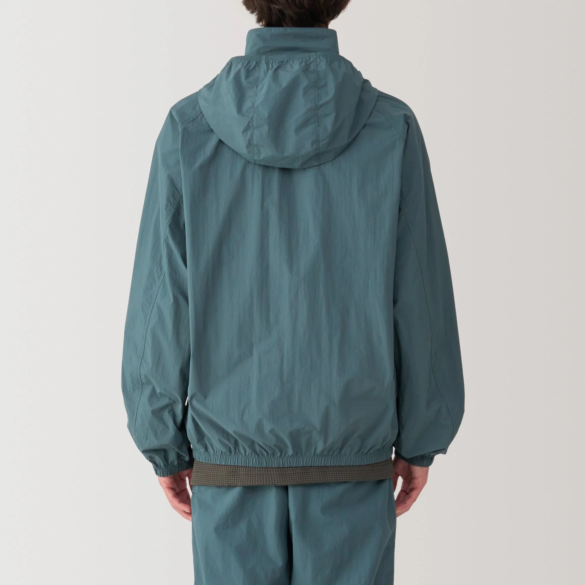 Men's Water Repellent Nylon Packable Windbreaker - Image 36