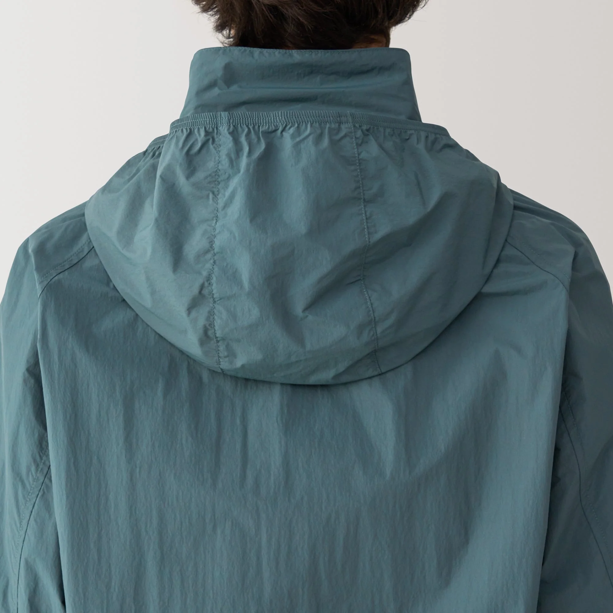 Men's Water Repellent Nylon Packable Windbreaker - Image 38