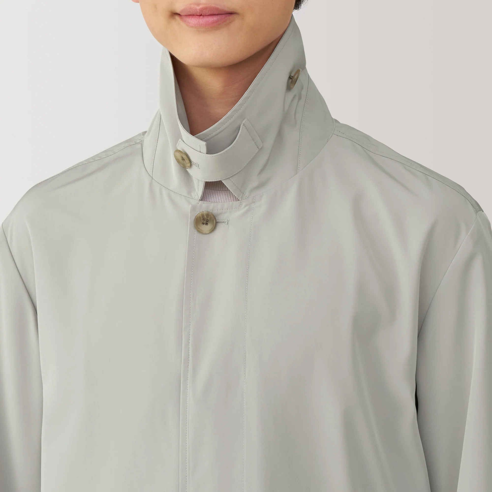 Men's Water Repellent Stand Fall Collar Coat - Image 20