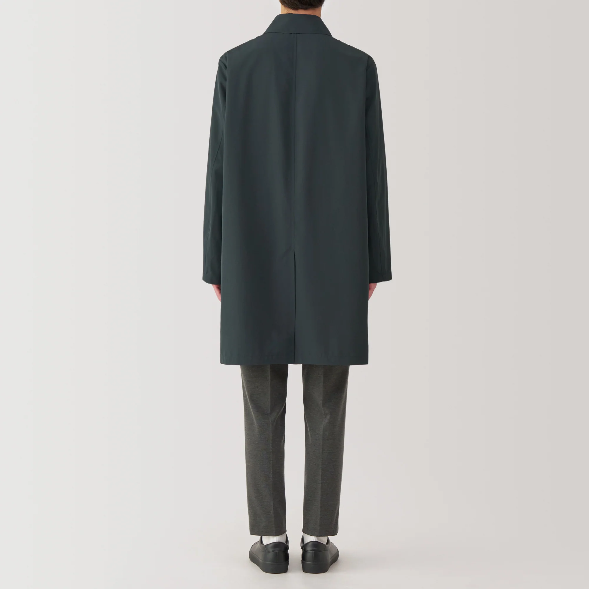 Men's Water Repellent Stand Fall Collar Coat - Image 6