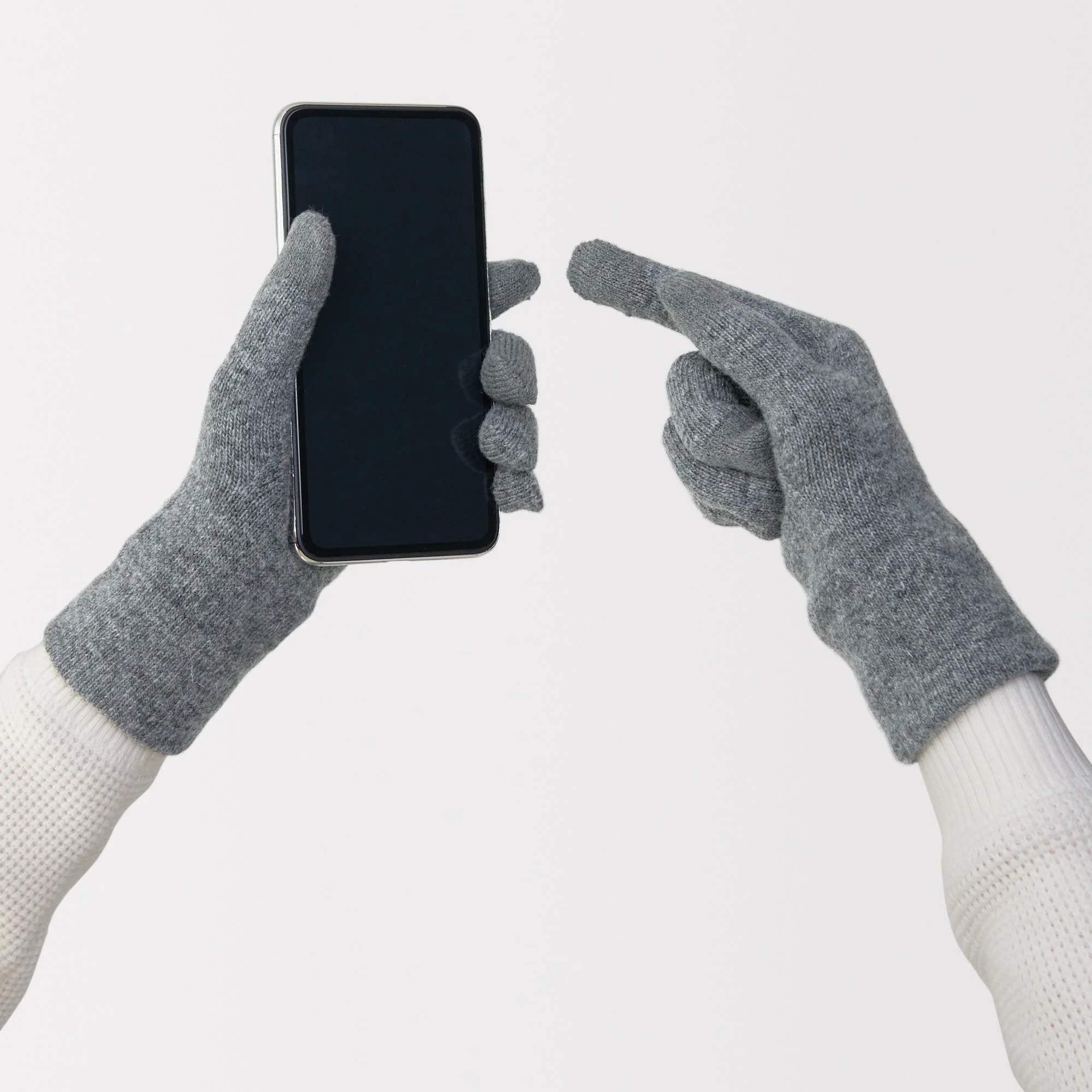 Merino Wool Blend Touchscreen Gloves - Image 22