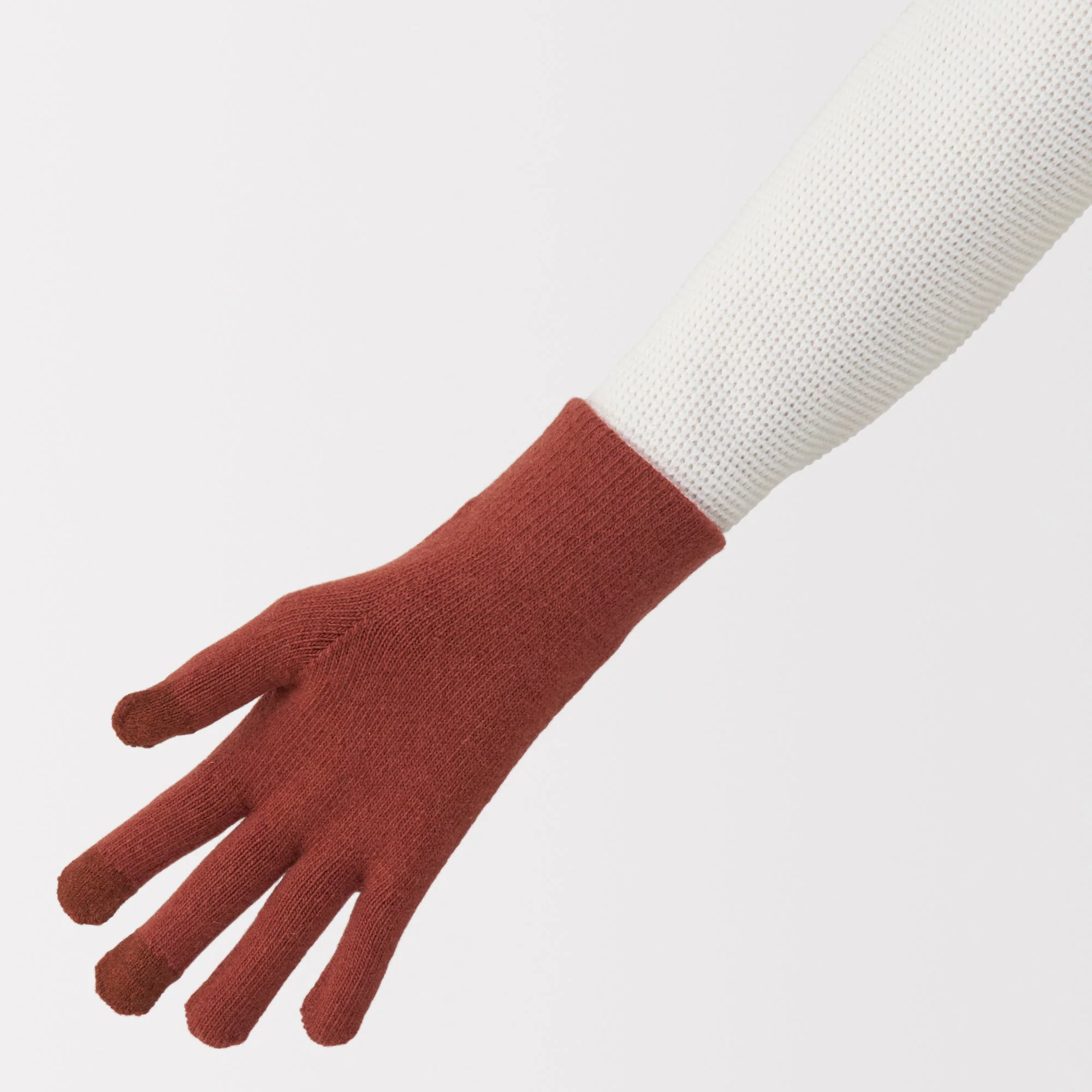 Merino Wool Blend Touchscreen Gloves - Image 9