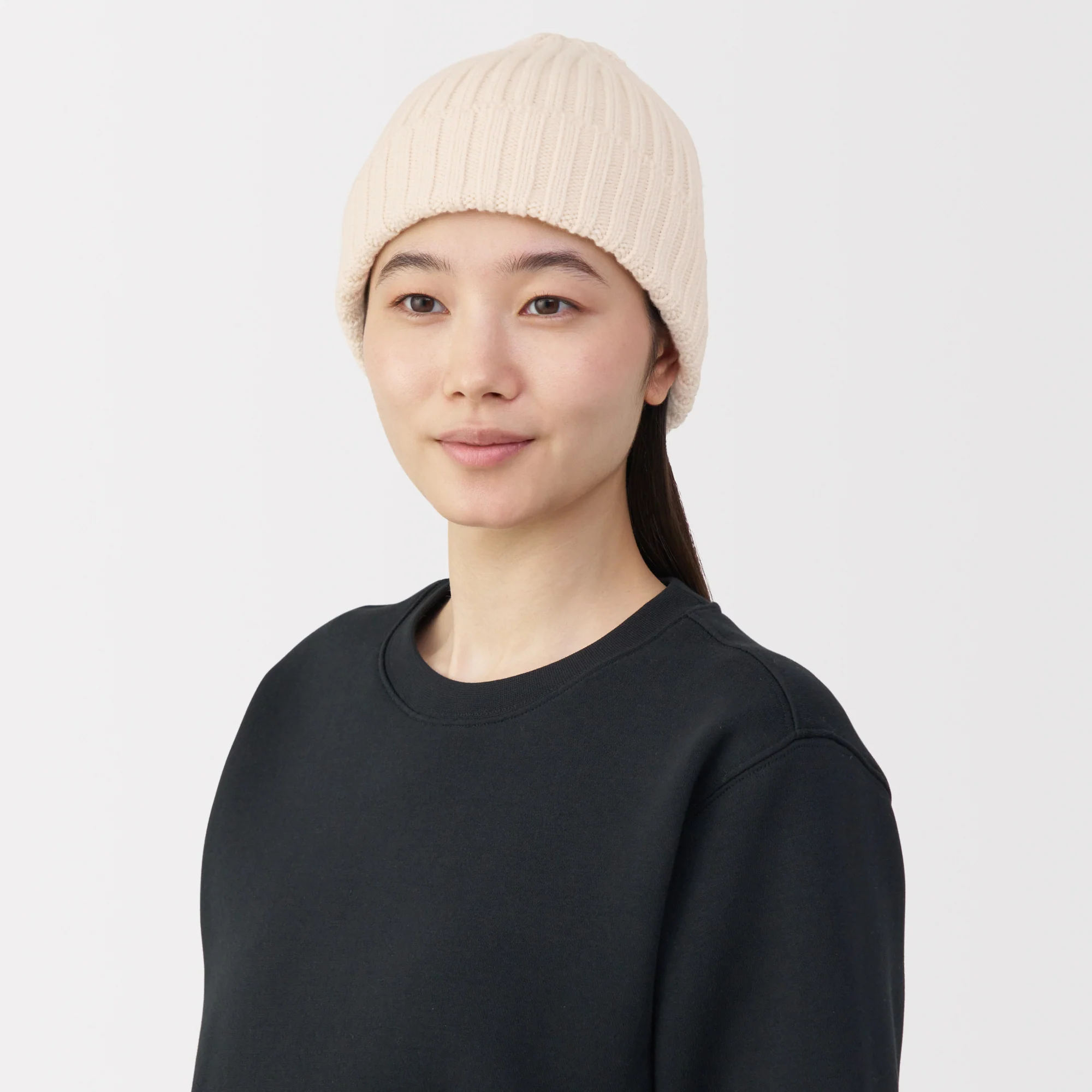 Merino Wool Ribbed Beanie - Image 11