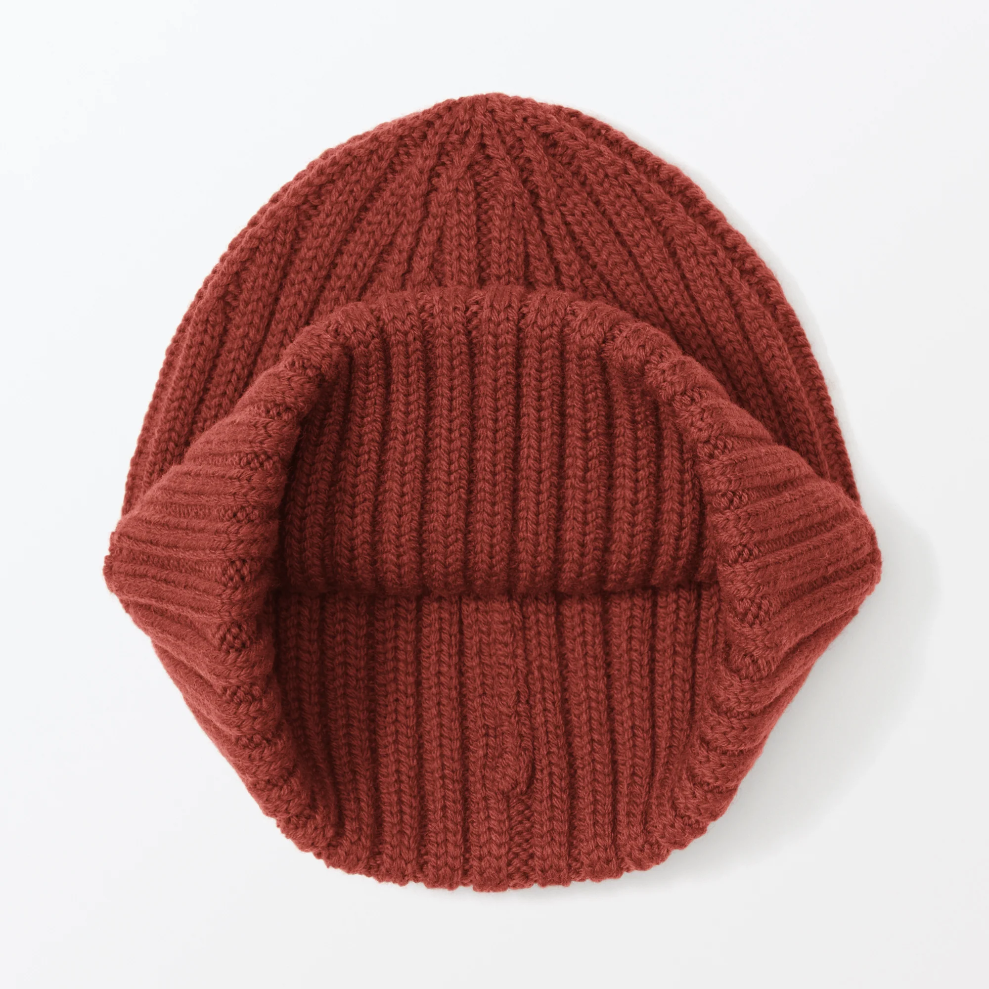 Merino Wool Ribbed Beanie - Image 21