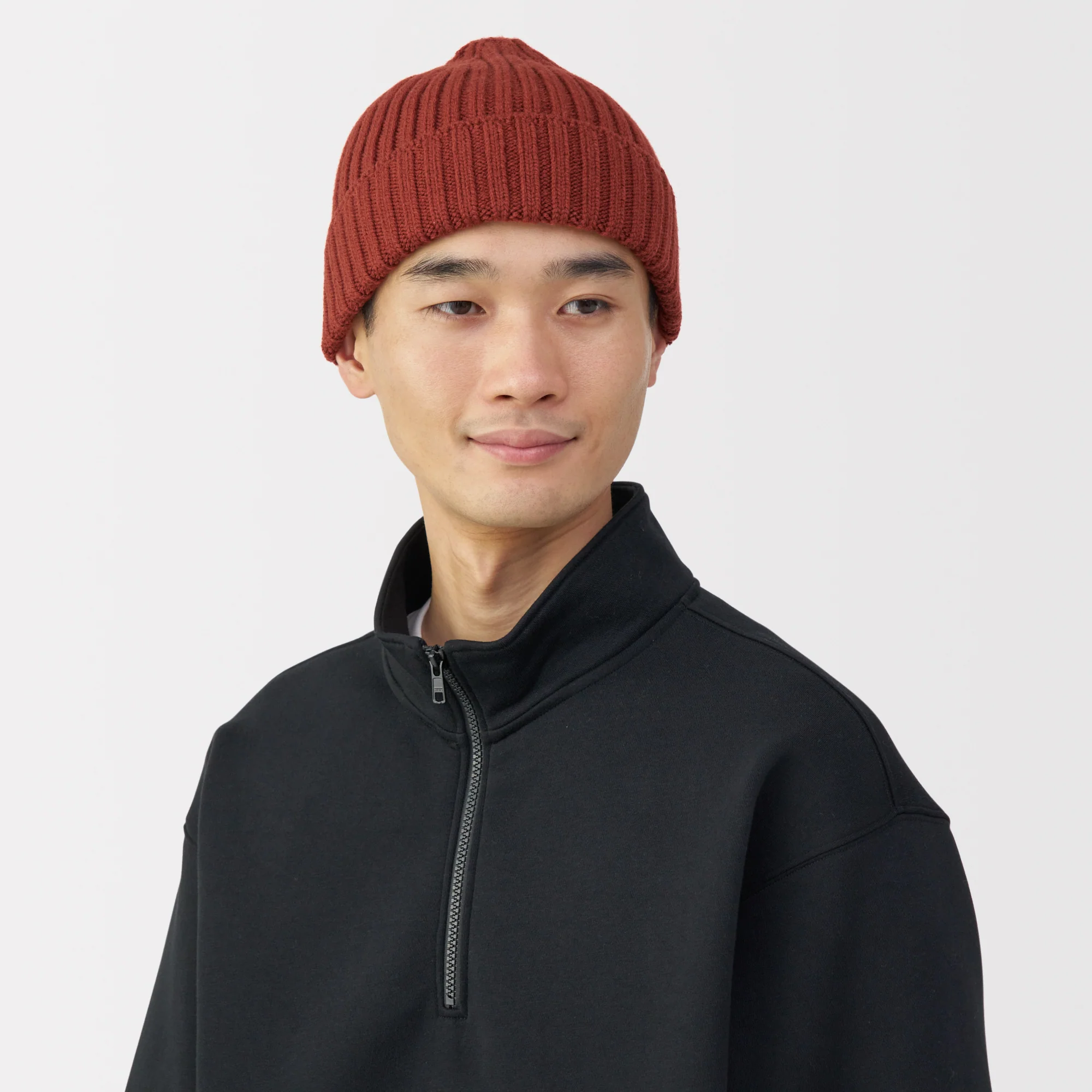 Merino Wool Ribbed Beanie - Image 24