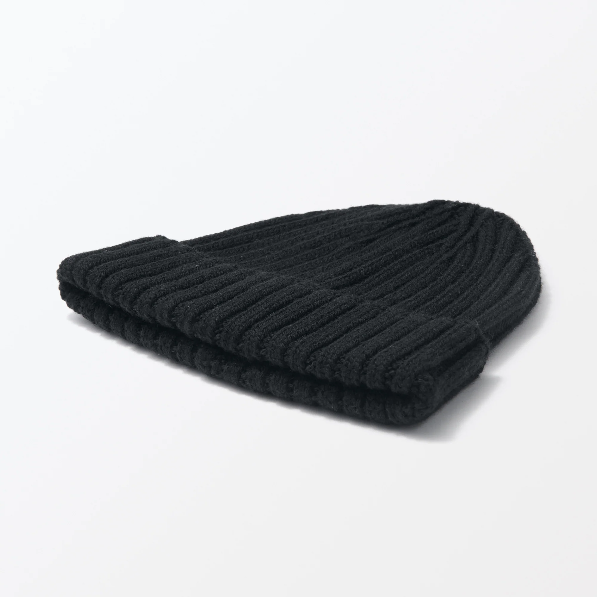 Merino Wool Ribbed Beanie - Image 34
