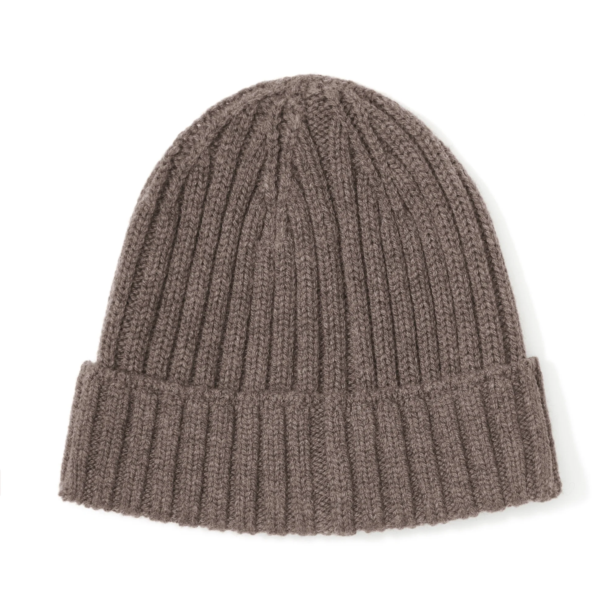 Merino Wool Ribbed Beanie - Image 38