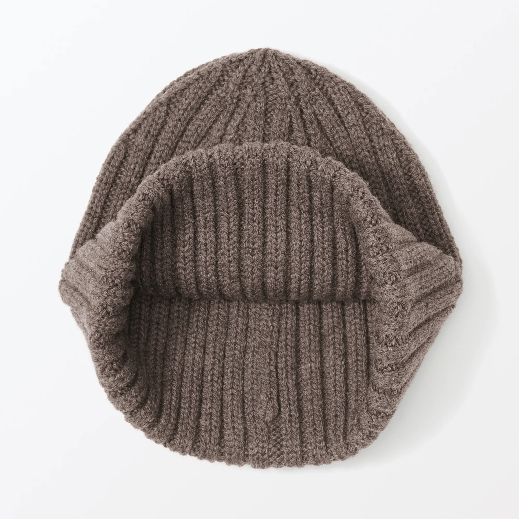 Merino Wool Ribbed Beanie - Image 39
