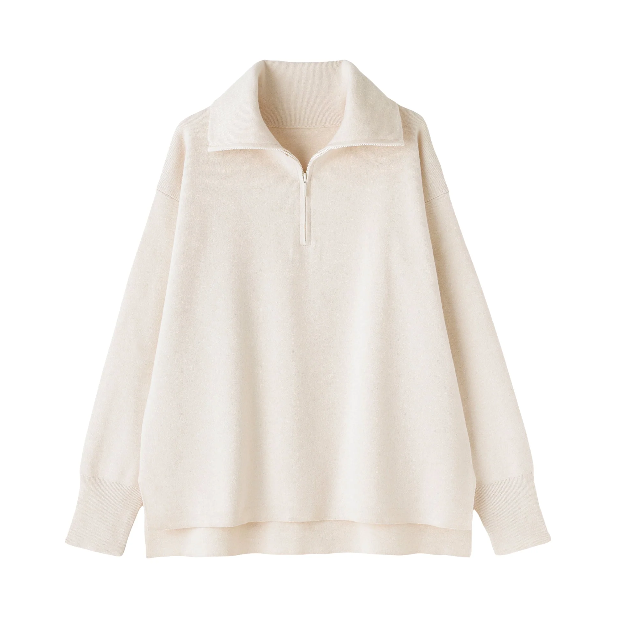 Milano Rib Half-Zip Sweater - Image 10