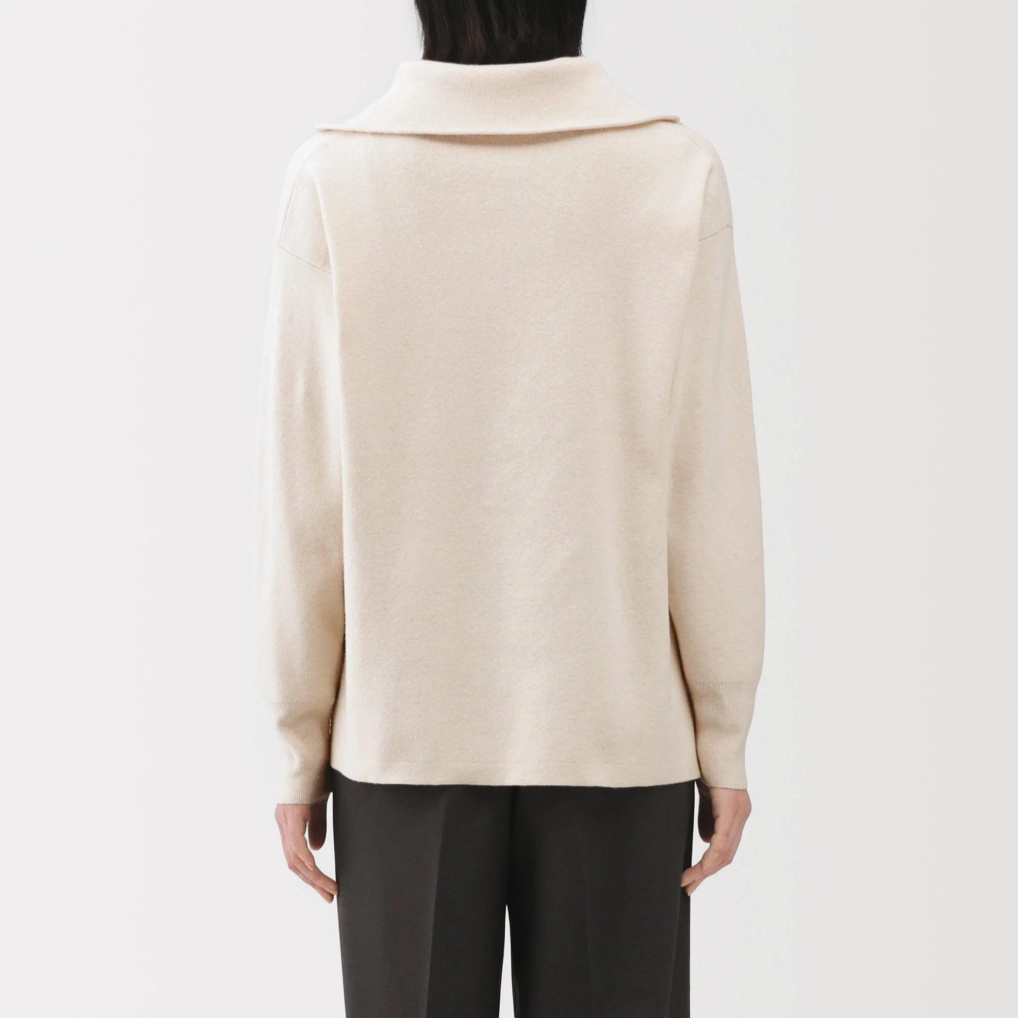 Milano Rib Half-Zip Sweater - Image 6