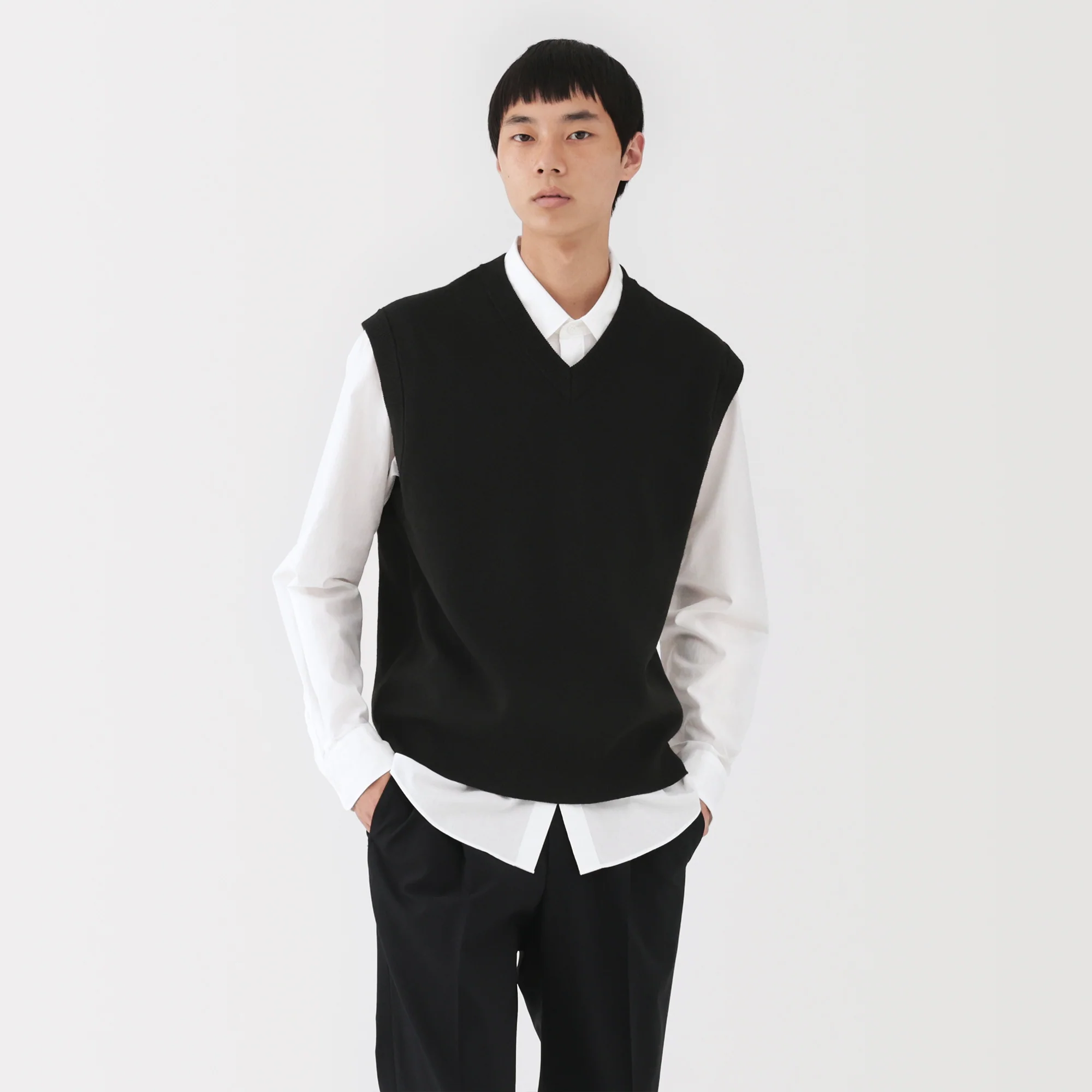 Milano Rib Sweater Vest - Image 3