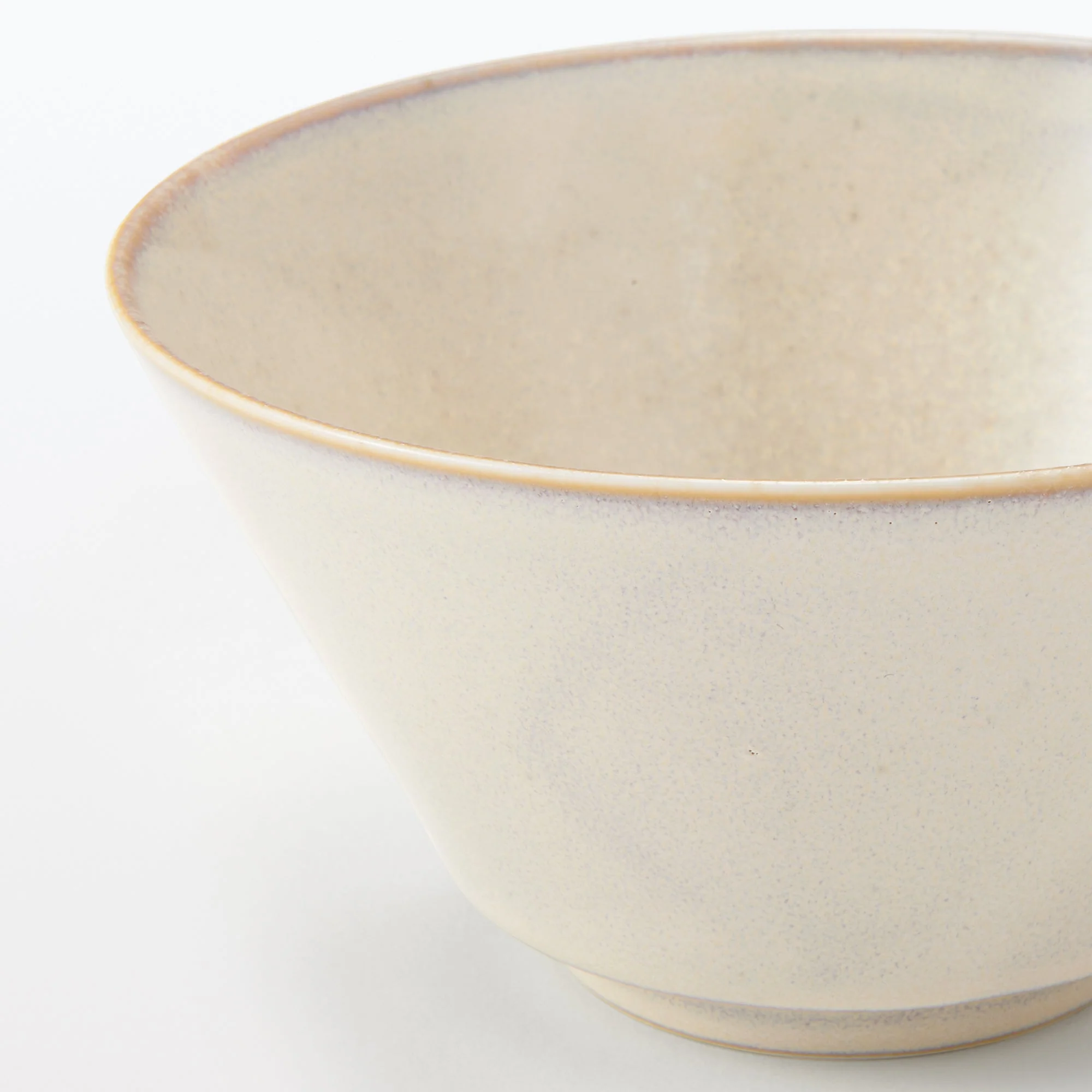 Mino Ware Bowl - White Glaze - Image 7