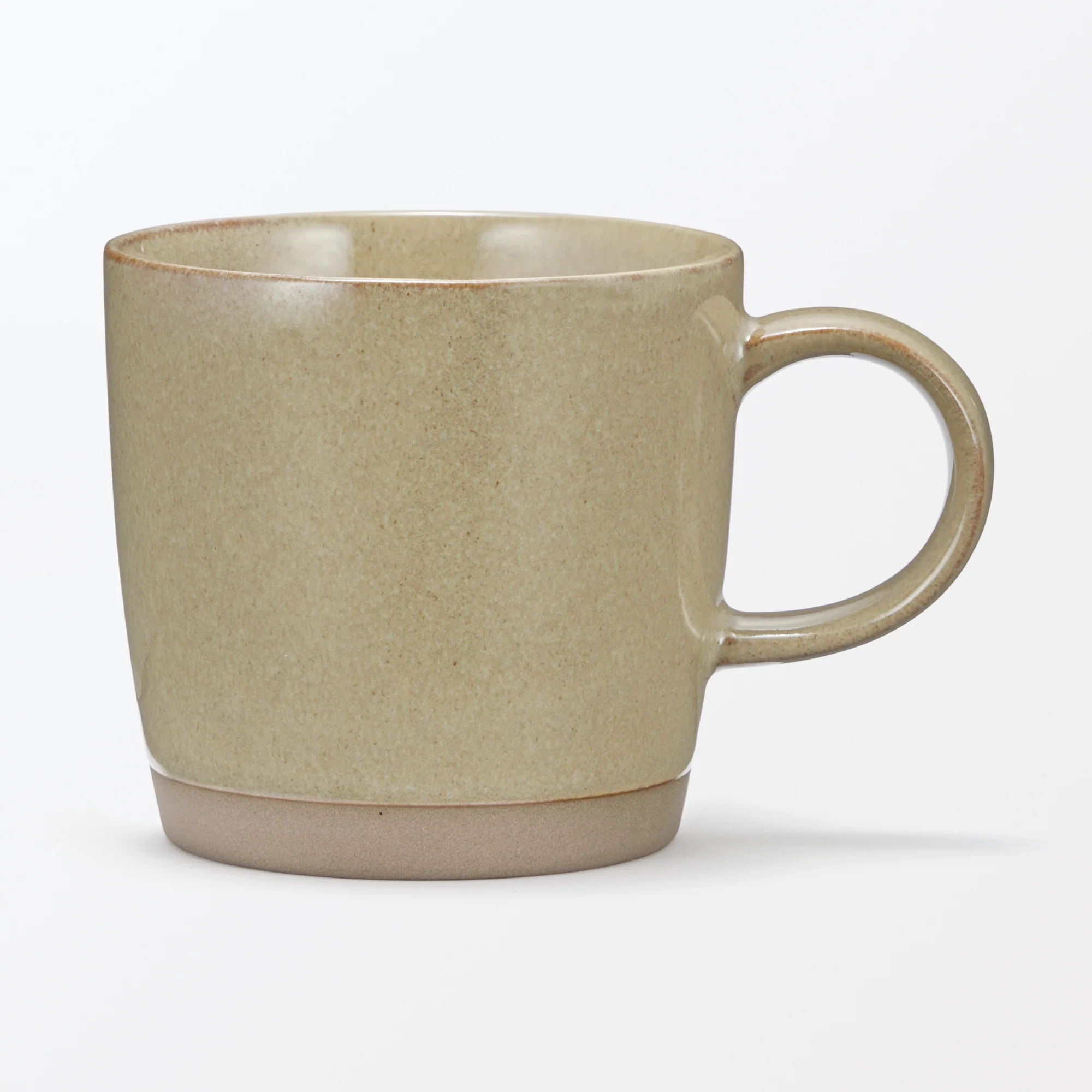 Mino Ware Coffee Cup - Dark Beige - Image 3