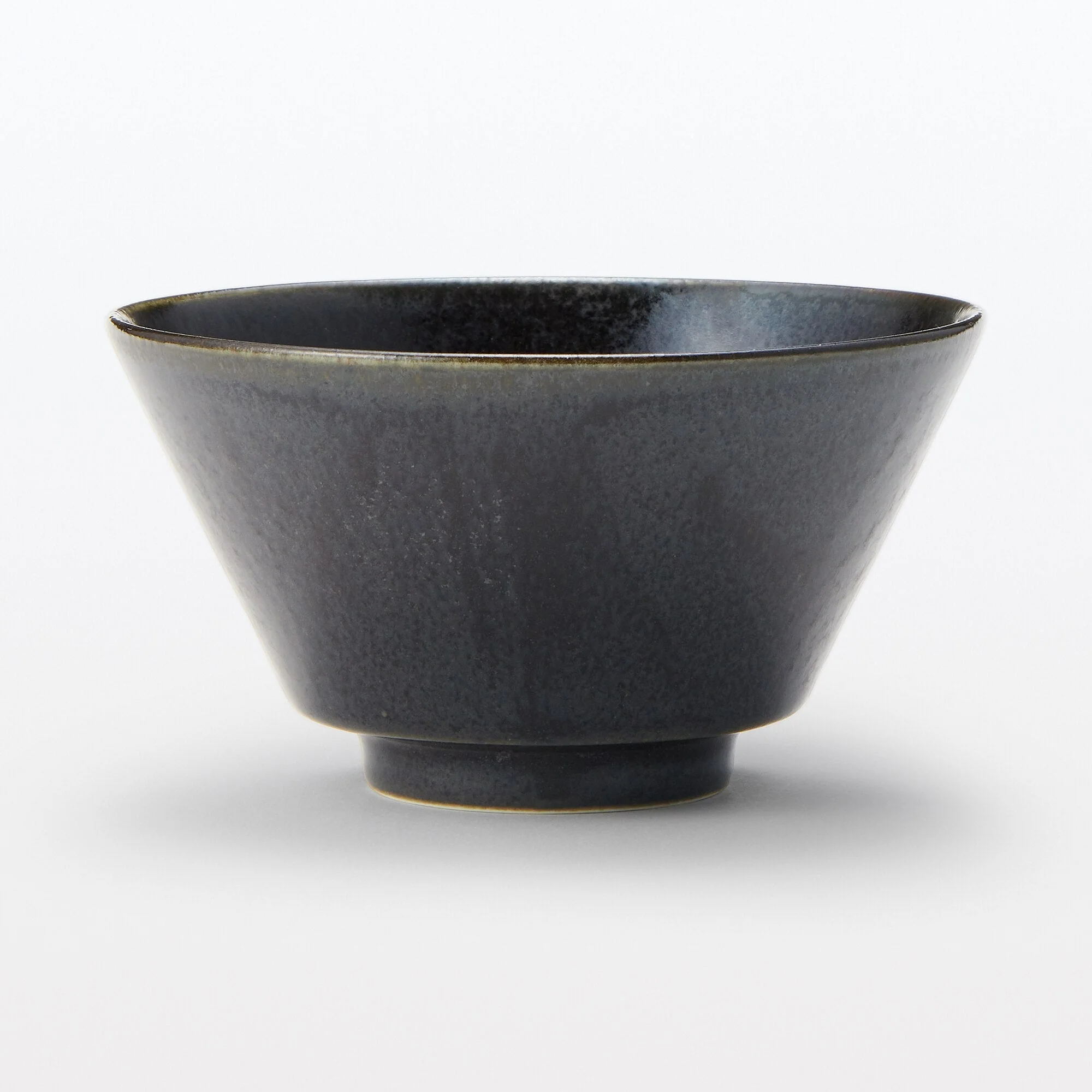 Mino Ware Rice Bowl - Black - Image 3