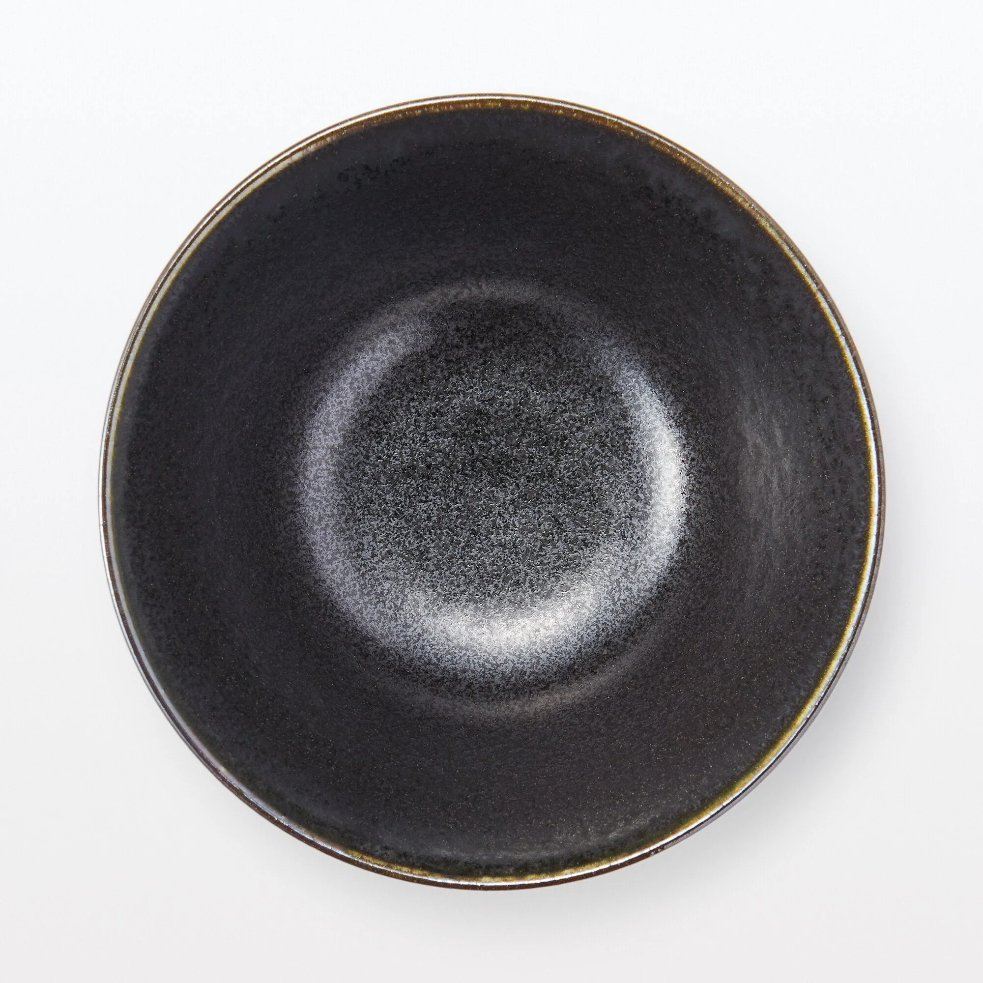 Mino Ware Rice Bowl - Black - Image 4