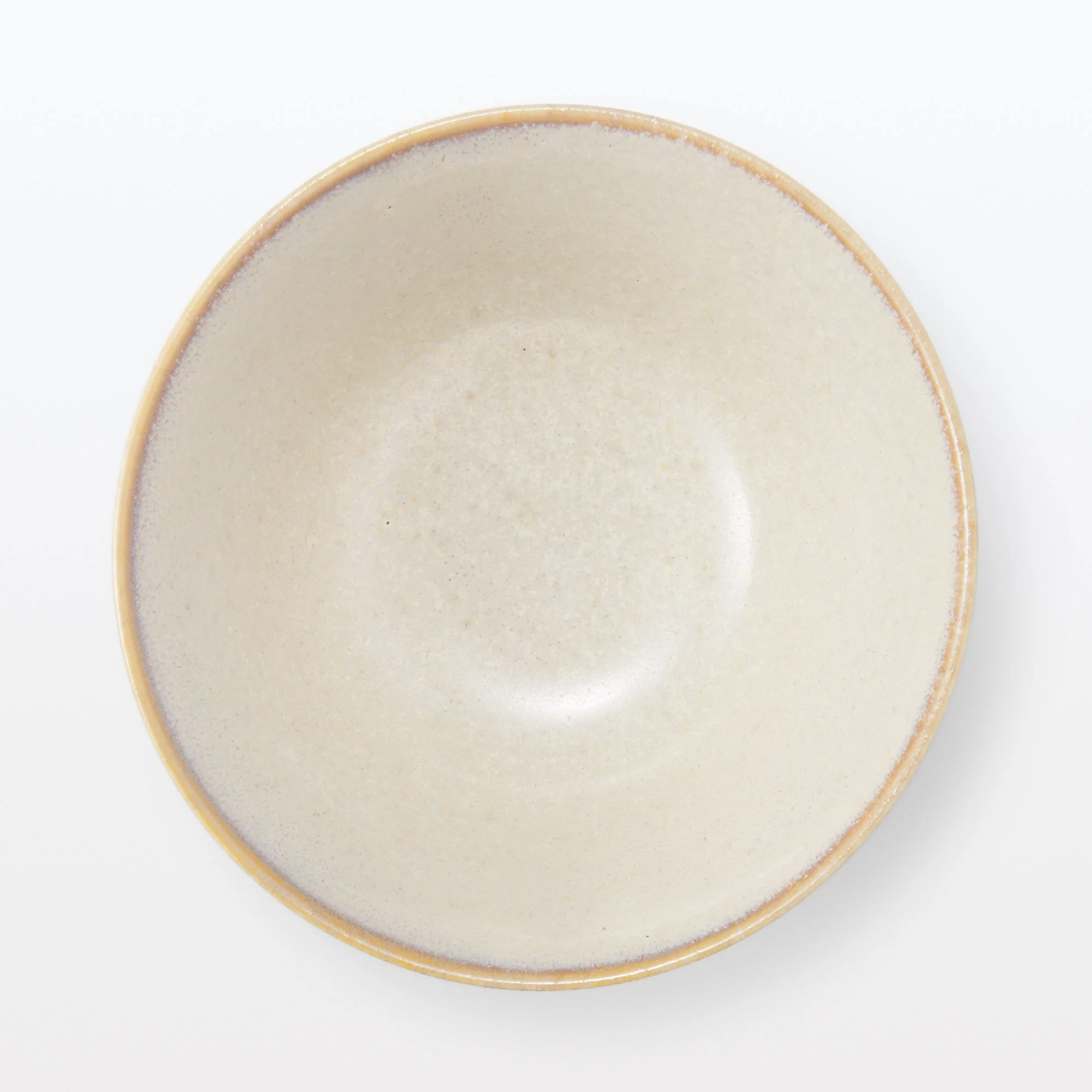 Mino Ware Rice Bowl - White Glaze - Image 4