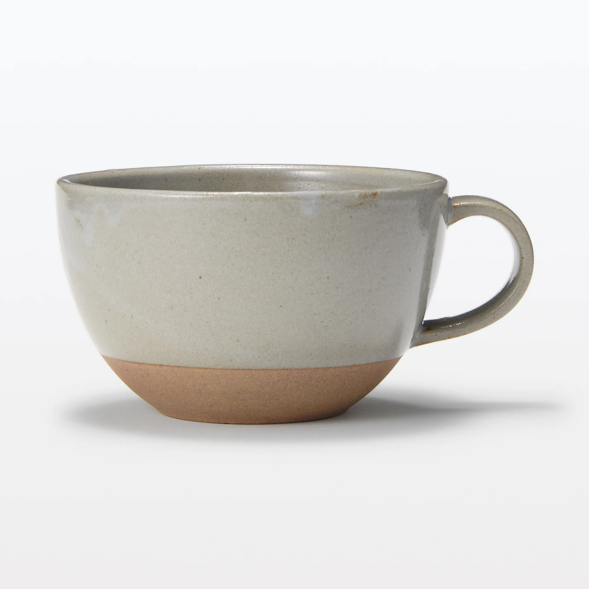 Mino Ware Soup Cup - Light Gray - Image 3