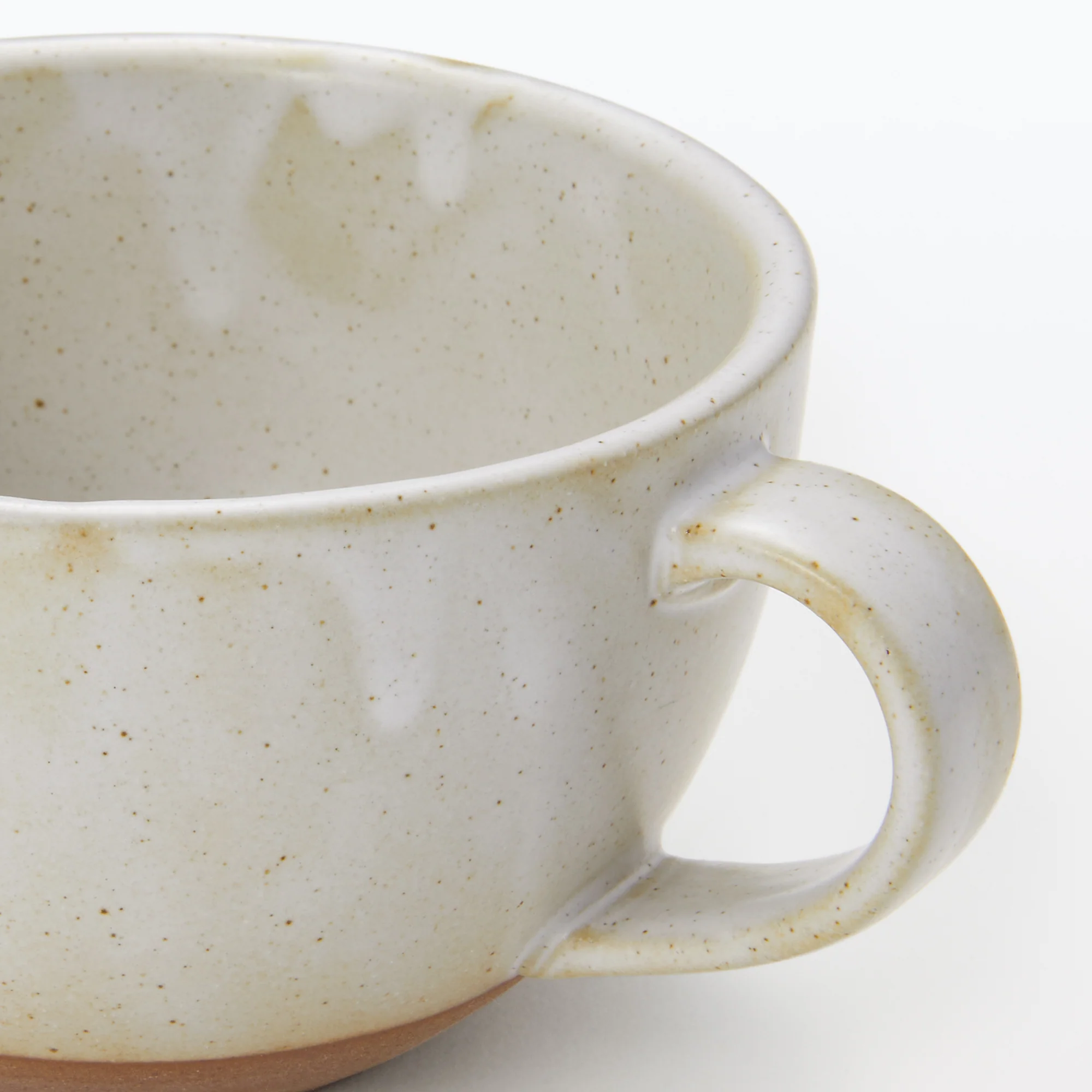 Mino Ware Soup Cup Round - Matte White - Image 6