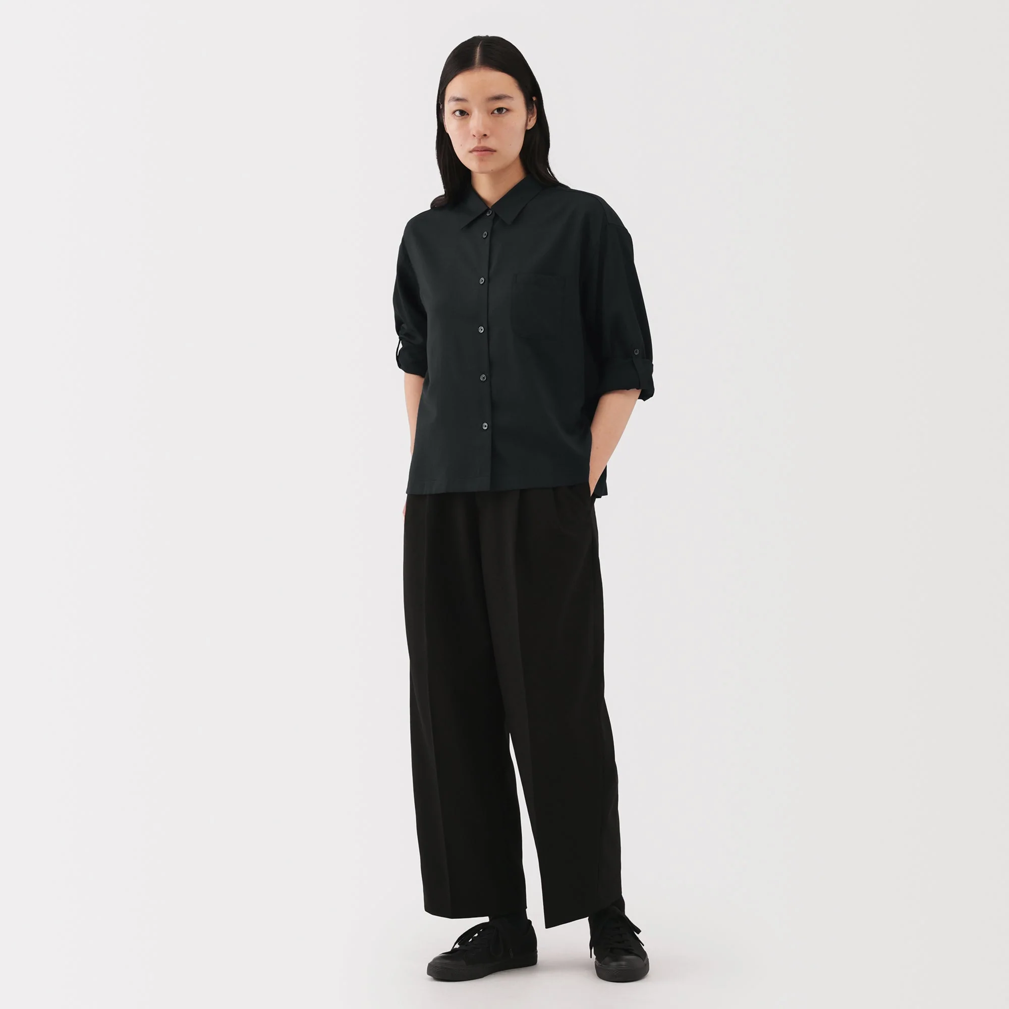 Labo Modal Blend Relaxed Shirt - Image 13