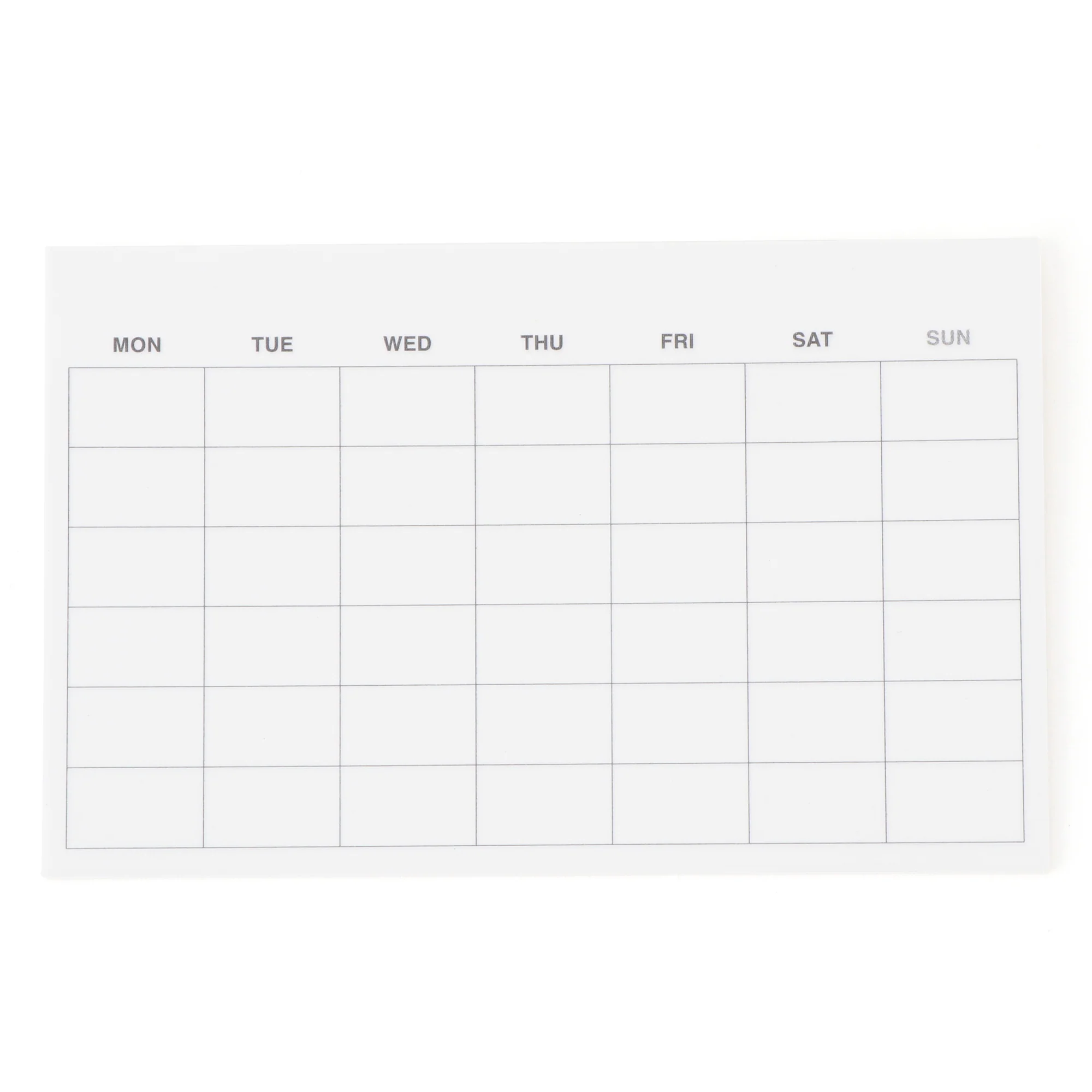Monthly Sticky Note