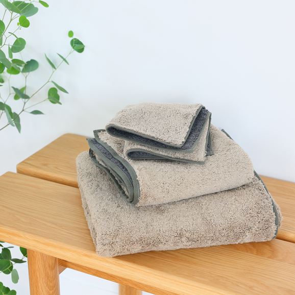 MUJI IDÉE Repos Face Towel - Biscuit - Image 6